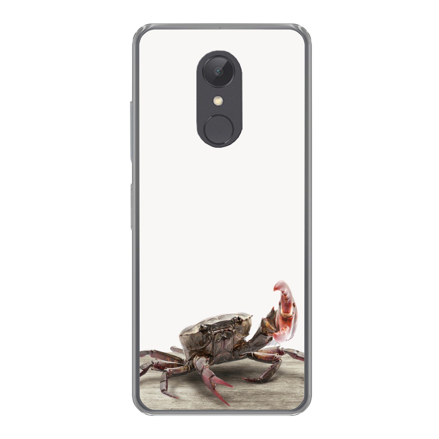 MuchoWow Handyhülle für Xiaomi Redmi 5 Kinder - Krabbe - Meerestiere - Jungen - Mädchen -, Phone Case, Silikon, Schutzhülle Dünn