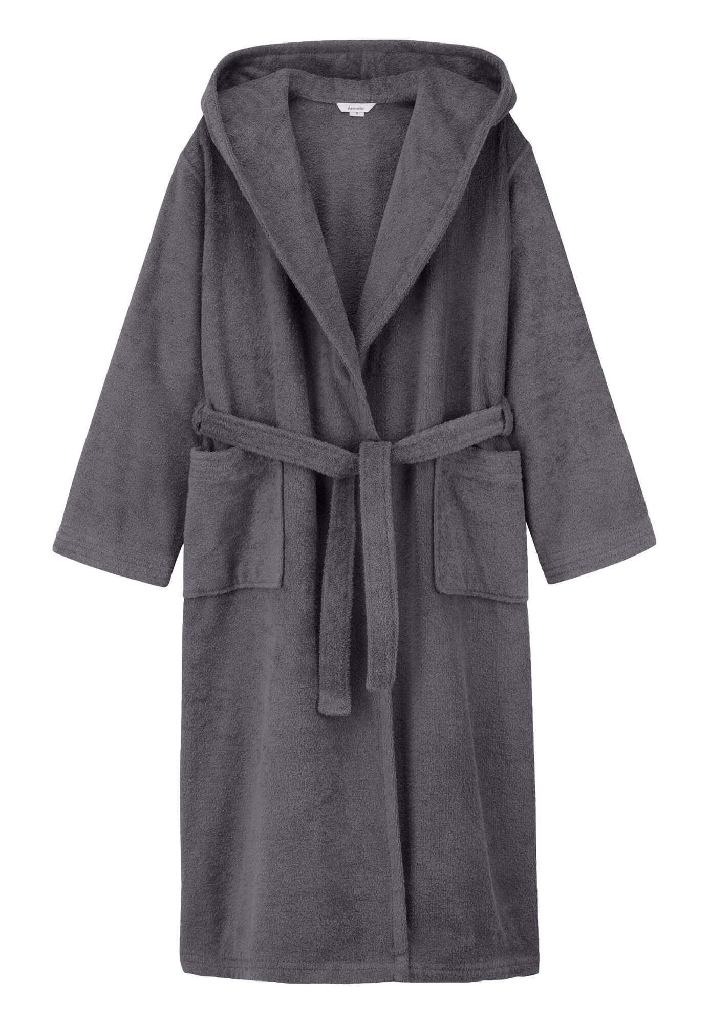 Hessnatur Bademantel aus reiner Bio-Baumwolle, Baumwolle