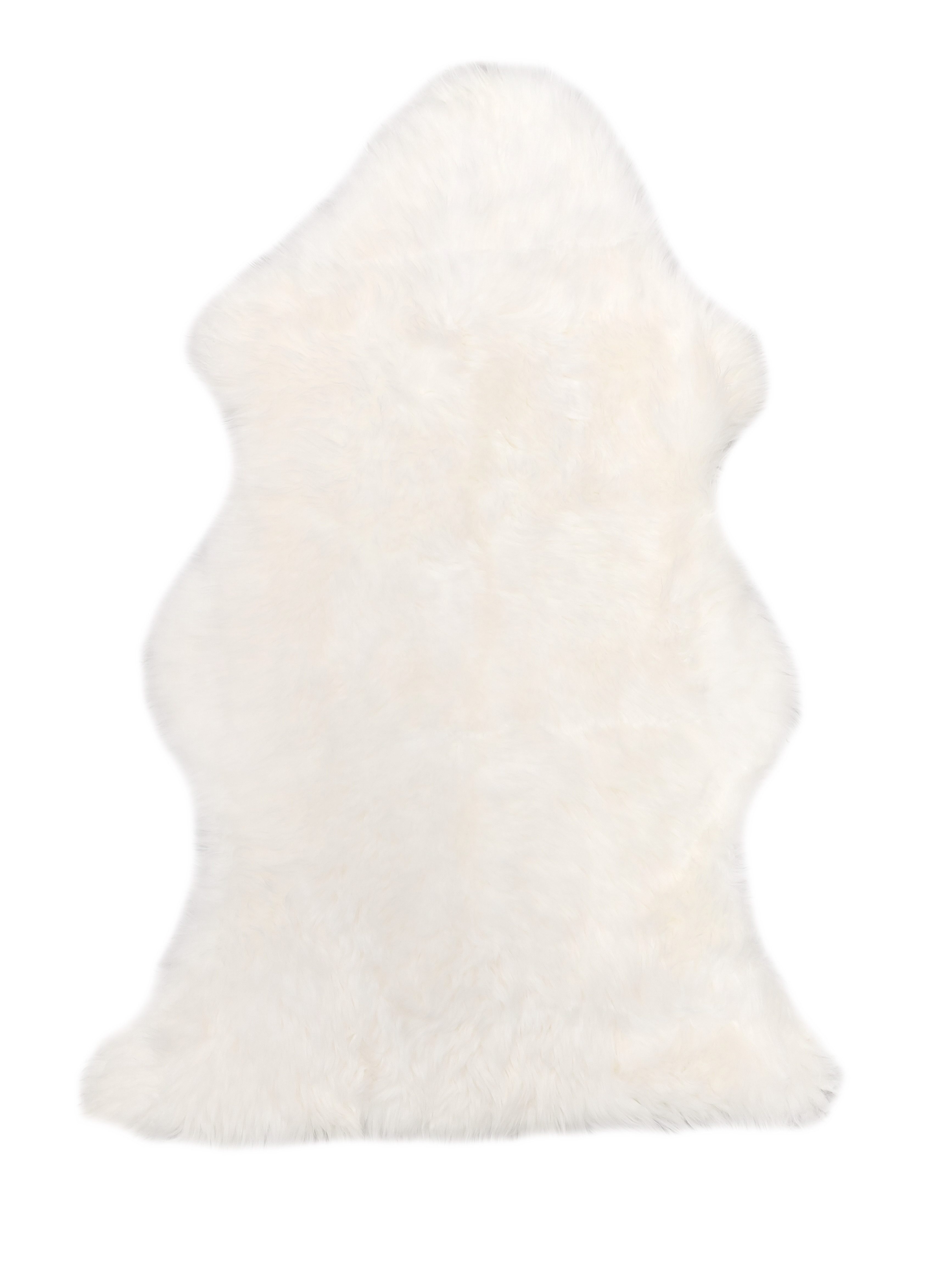 Wohndecke walexo Lammfell Teppich Naturfell Schaffell Dekofell Überwurf, wa günstig online kaufen