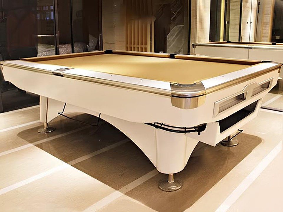 Xlmoebel Billardtisch Billardtisch Pooltisch Designer Spieltisch 8FT, Made in Europa