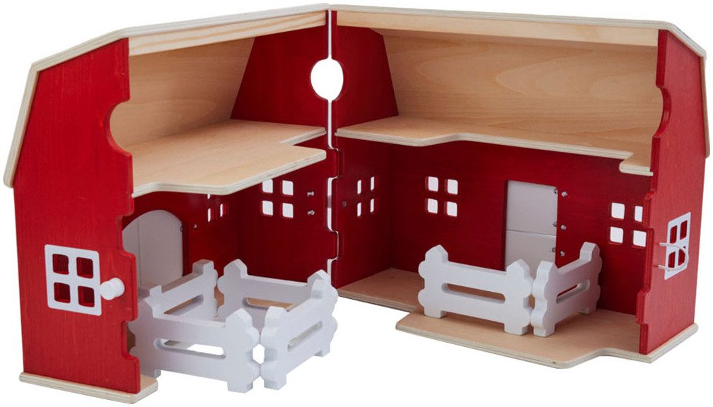 Schleich® Spielwelt FARM WORLD, Großer Bauernhof aus Holz (42602)
