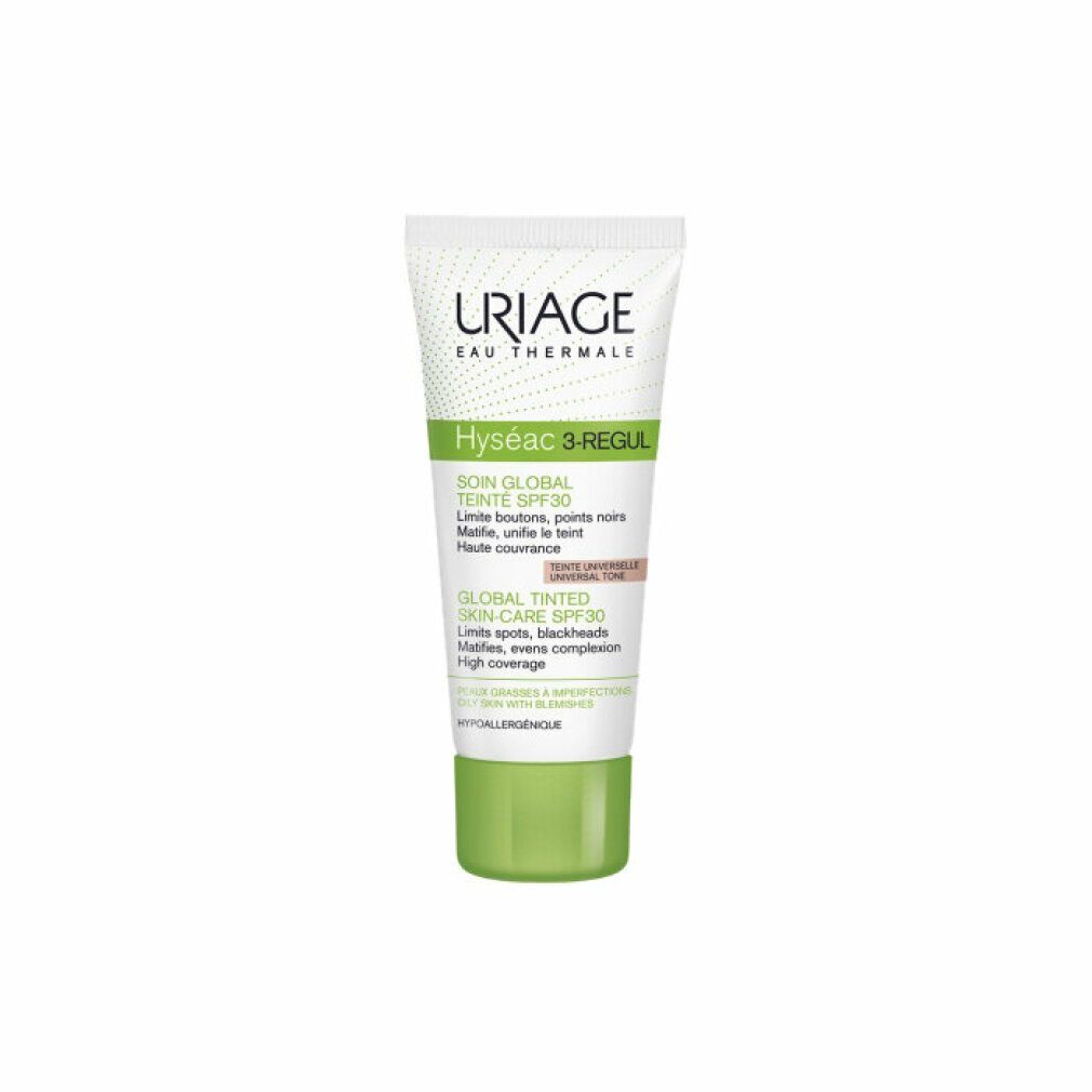 Uriage Tagescreme Tinted Universal Uriage Global Hyséac 3-Regul Care Skin 40ml - LSF30