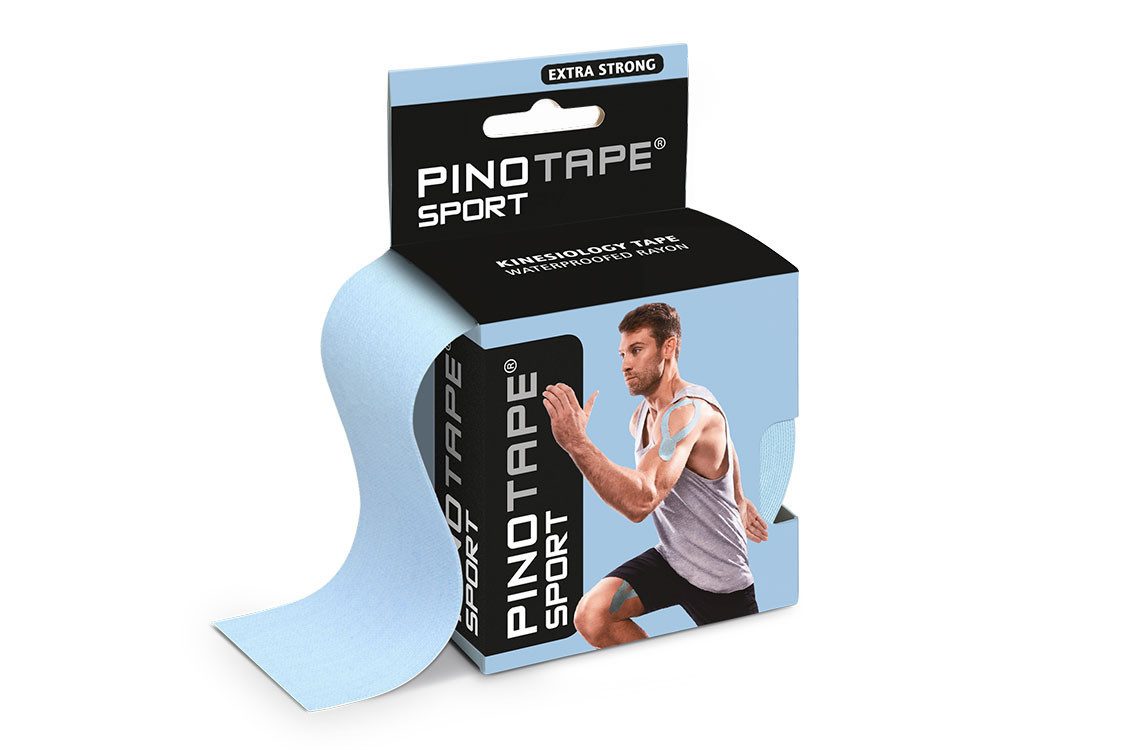 Pino Kinesiologie-Tape Pinotape Sport Tape Ice Blue 5 cm x 5 m (1-St)