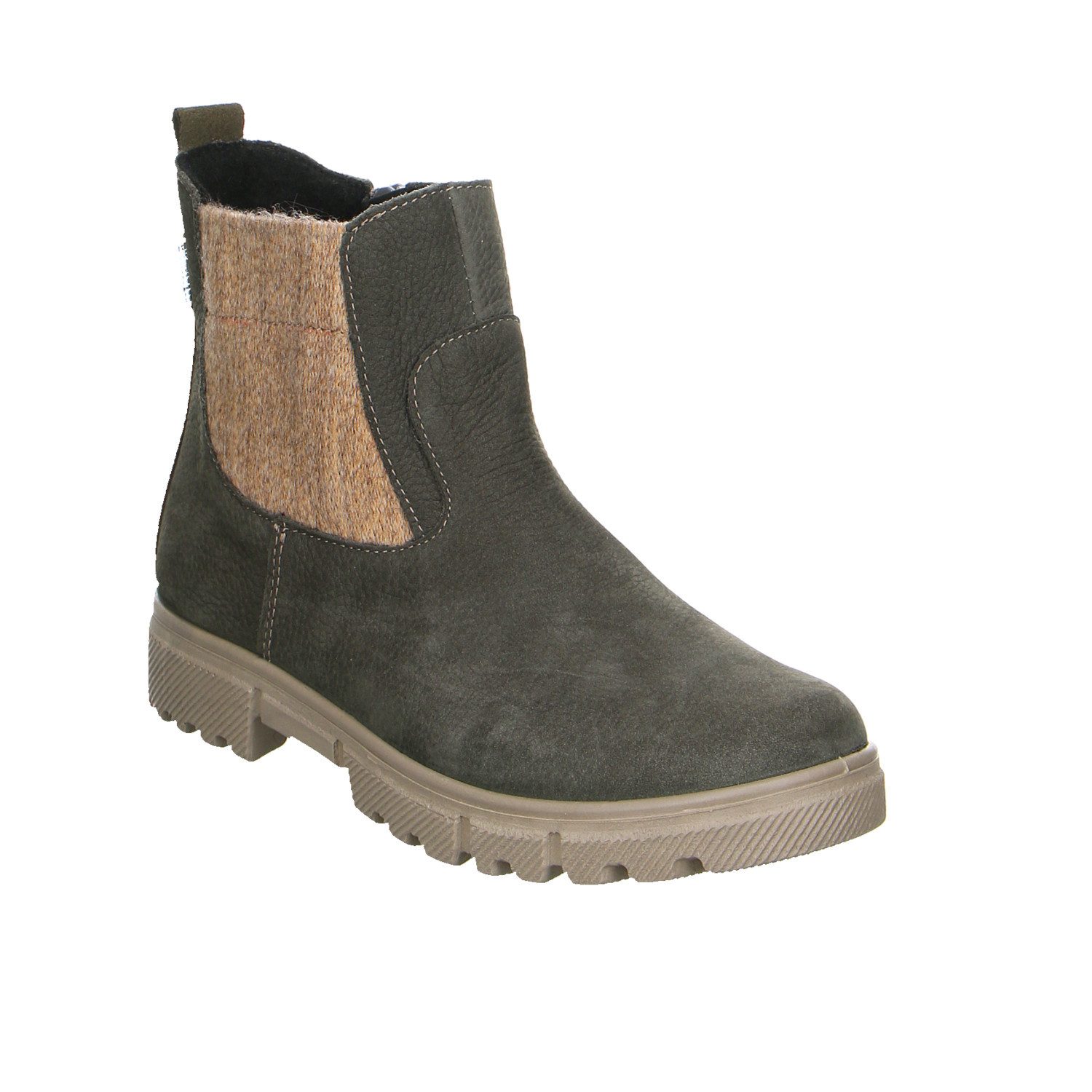 Ricosta Ricosta Raja Nubuk Klettstiefel Winter Mädchen grün Winterstiefelette