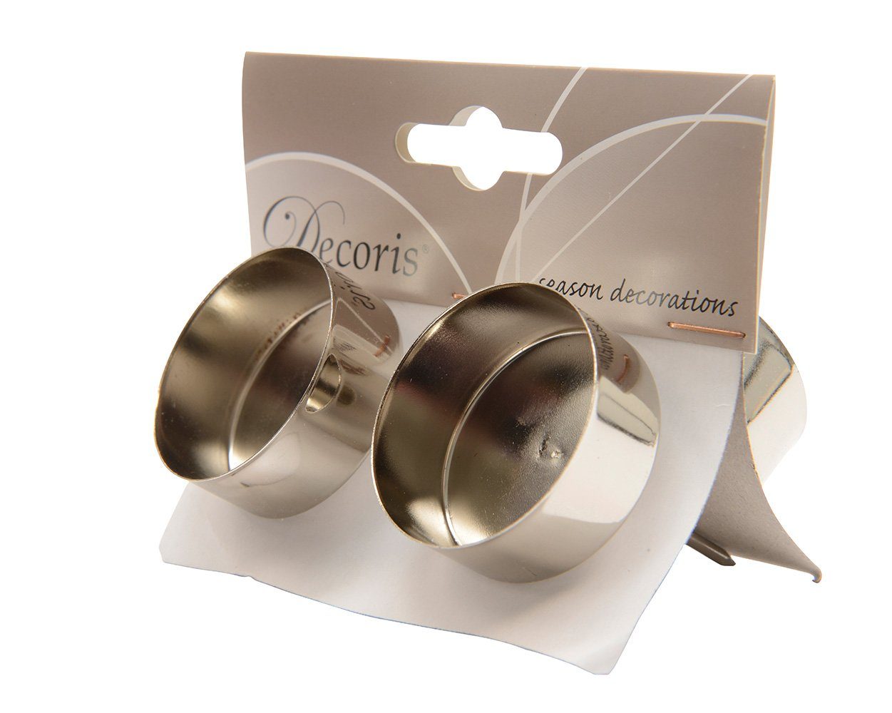 Kaemingk Teelichthalter, Teelichthalter Adventskranz Metall 4,2cm günstig online kaufen