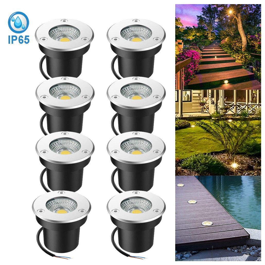 Jibenhome LED Gartenstrahler Bodenstrahler Außen Wasserdicht günstig online kaufen