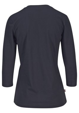 H.I.S Capri-Pyjama (2 tlg) mit karierter Hose und passendem Basic-Shirt