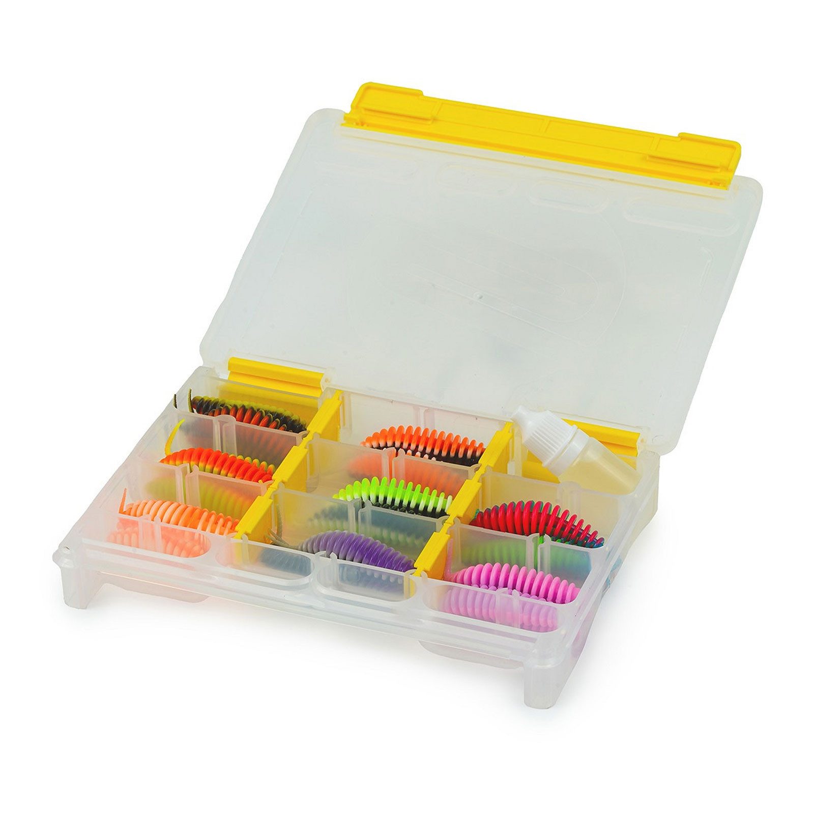 SPRO Kunstköder, Spro Trout Master Master Worm Box 32pcs Gummiköder