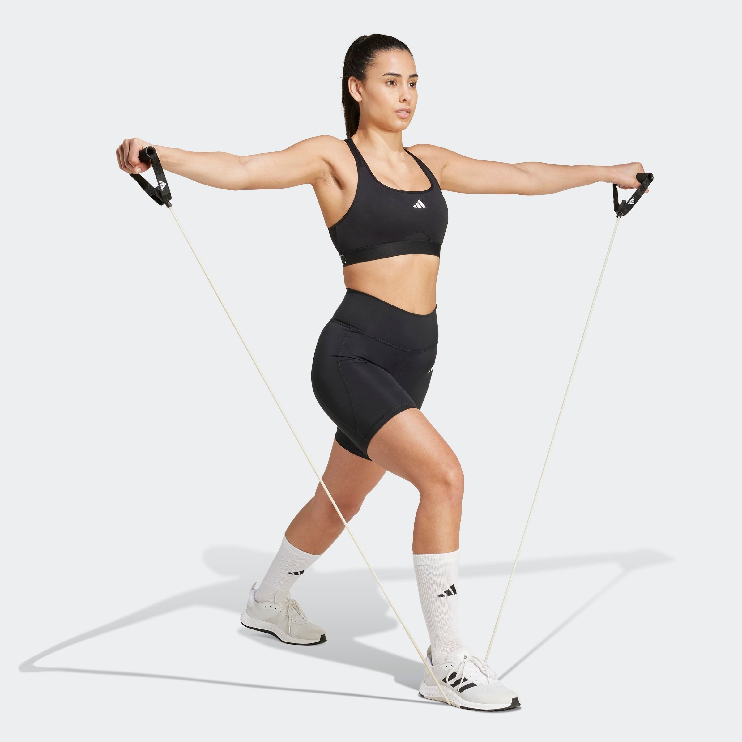adidas Performance Shorts OPTIMÉ ESSENTIALS KURZE LEGGINGS MIT, 18 CM – Bild 5 von 5