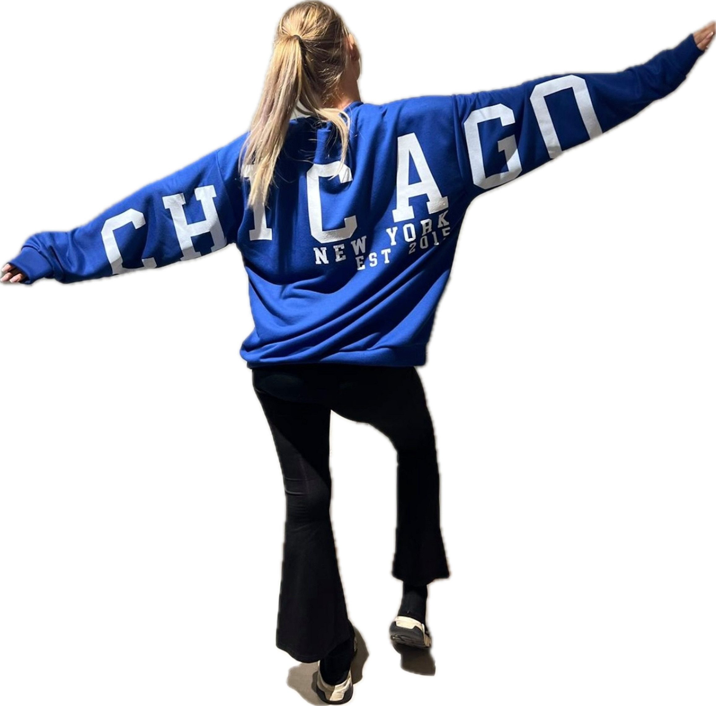 Worldclassca Longsweatshirt Worldclassca Oversized Sweatshirt CHICAGO günstig online kaufen