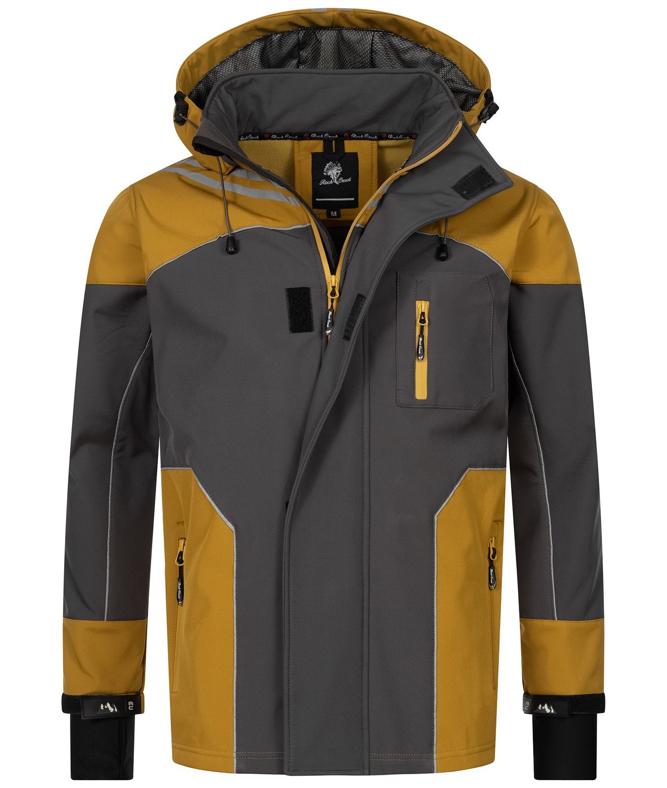 Rock Creek Softshelljacke Herren Softshelljacke Wanderjacke H-312 günstig online kaufen