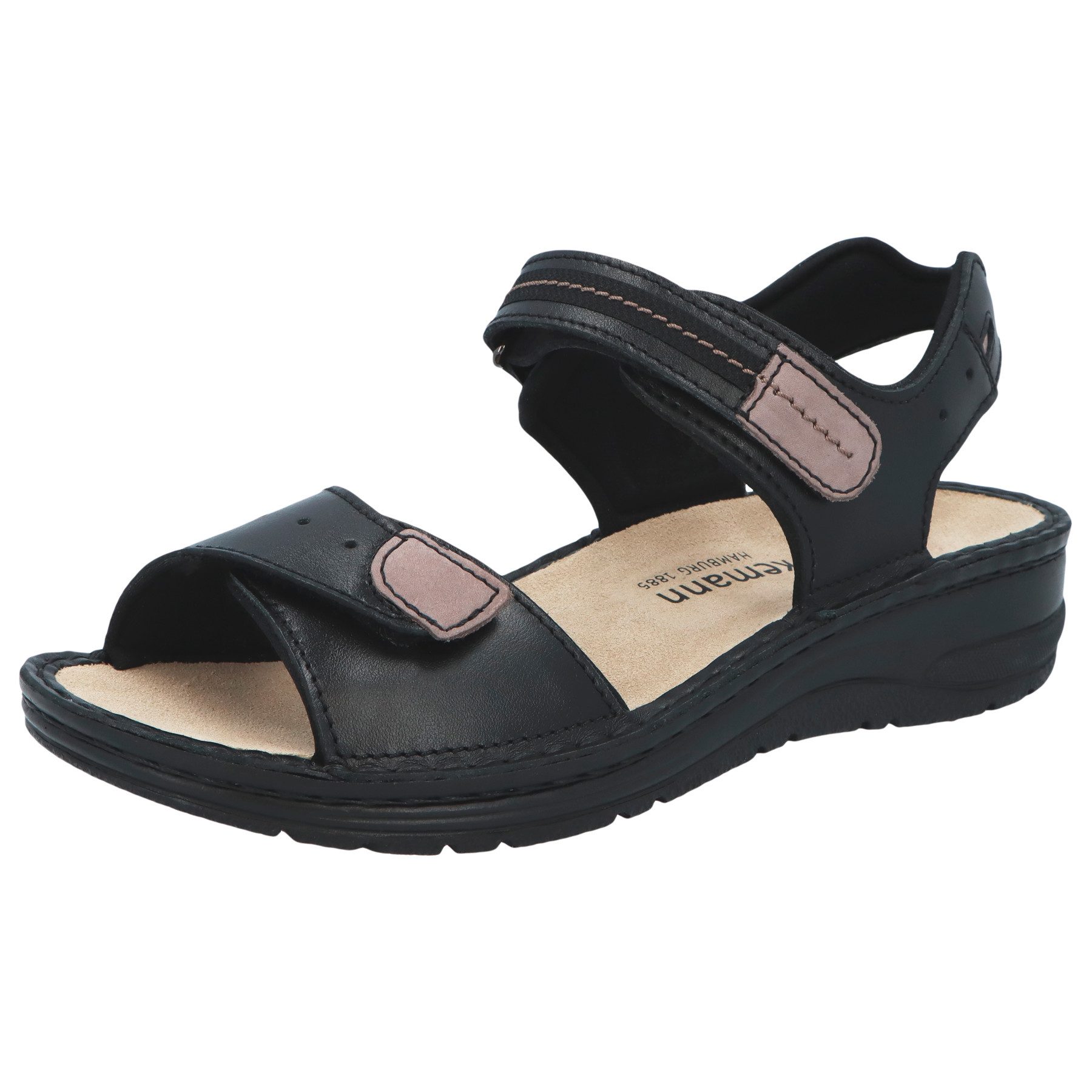 BERKEMANN Berkemann weiblich Berkoflex Leni Sandale Leder Klettschuh