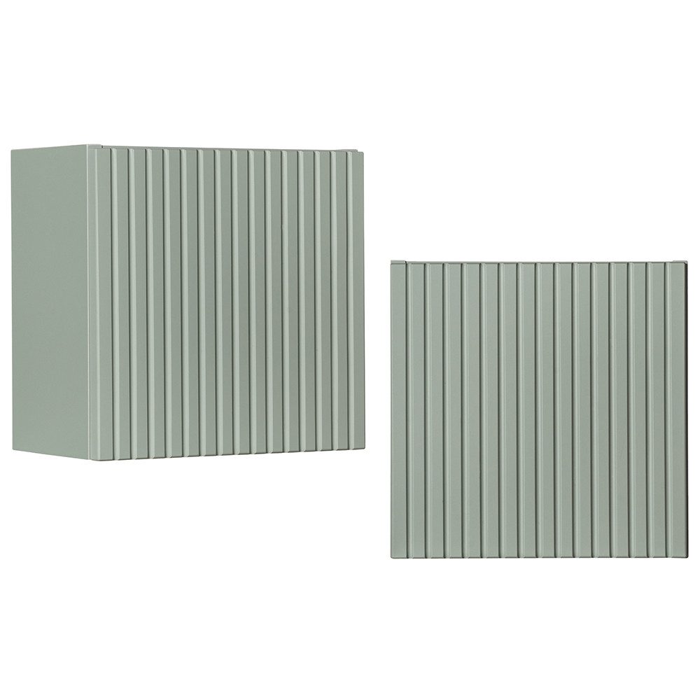 Lomadox Hängeschrank NEWPORT-56-GREEN Wandschrank Badschrank, Schilfgrün, günstig online kaufen