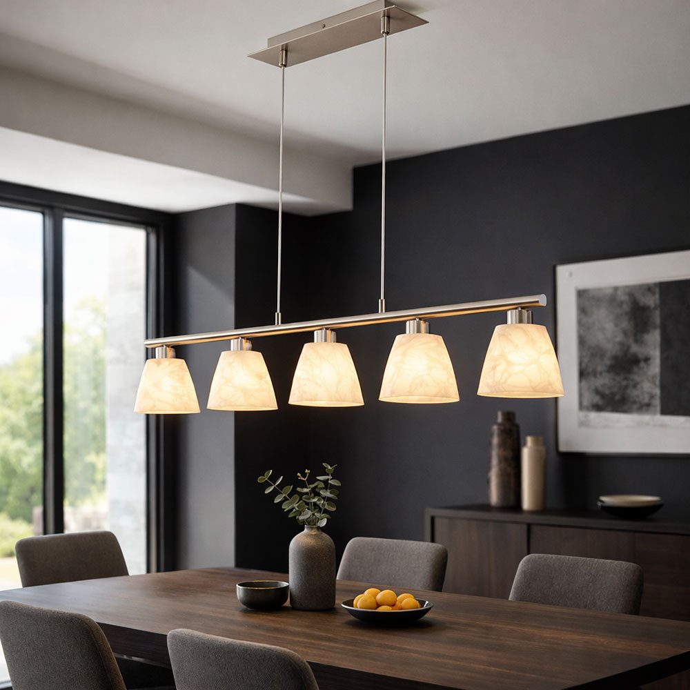 GLOBO LIGHTING Pendelleuchte, Leuchtmittel nicht inklusive, Esstischlampe Hängelampe Esstisch Hängeleuchte