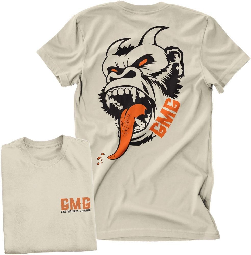 Gas Monkey Garage T-Shirt Deamon Monkey T-Shirt