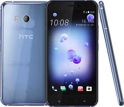 HTC HTC U11 Amazing Silver Android Smartphone 64GB LTE Neu OVP geöffnet Smartphone (13,97 cm/5,5 Zoll, 64 GB Speicherplatz, 12,2 MP Kamera, Schnellladefunktion)