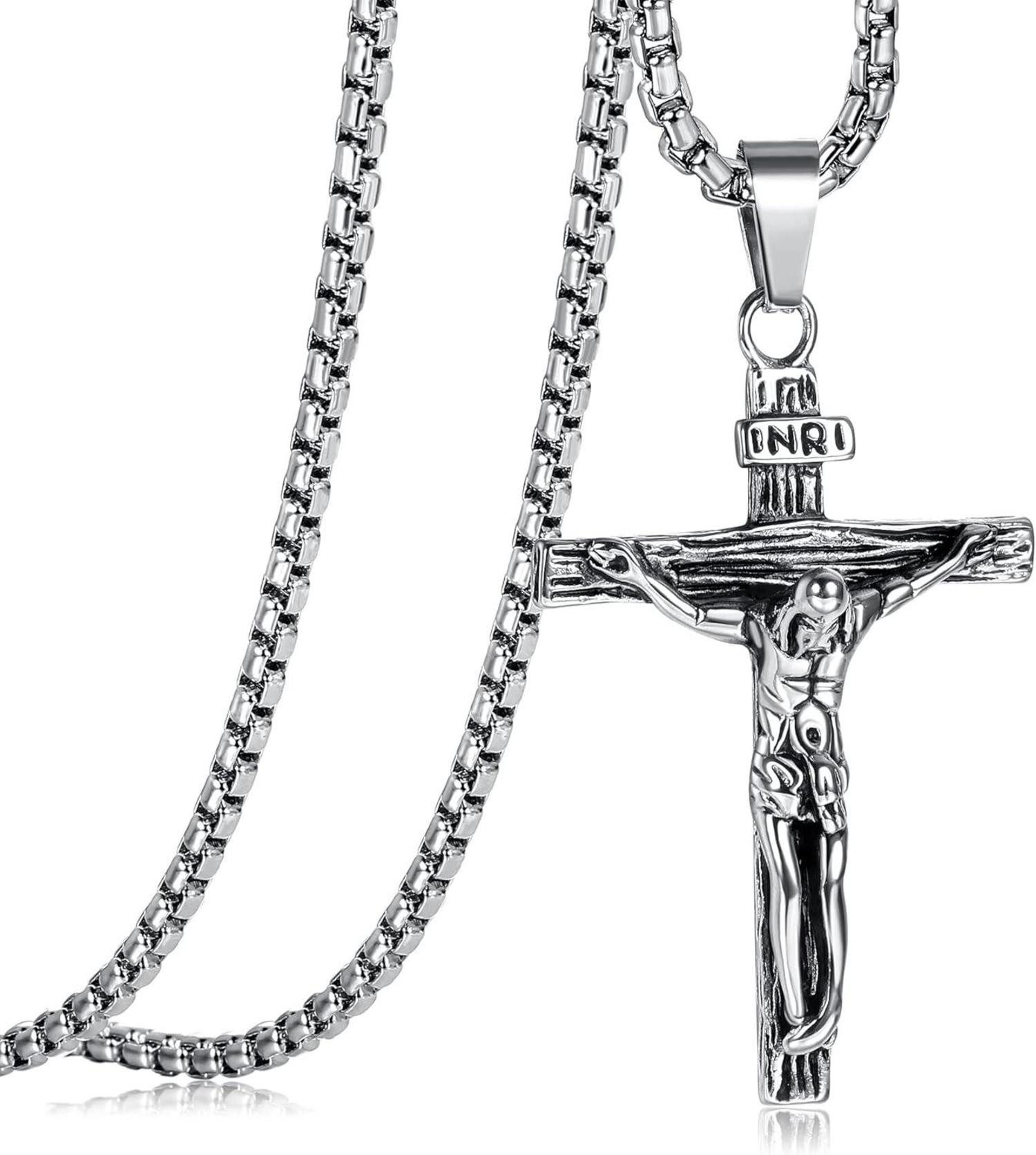 LuxusKollektion Kette und Anhänger Set Kreuz günstig online kaufen