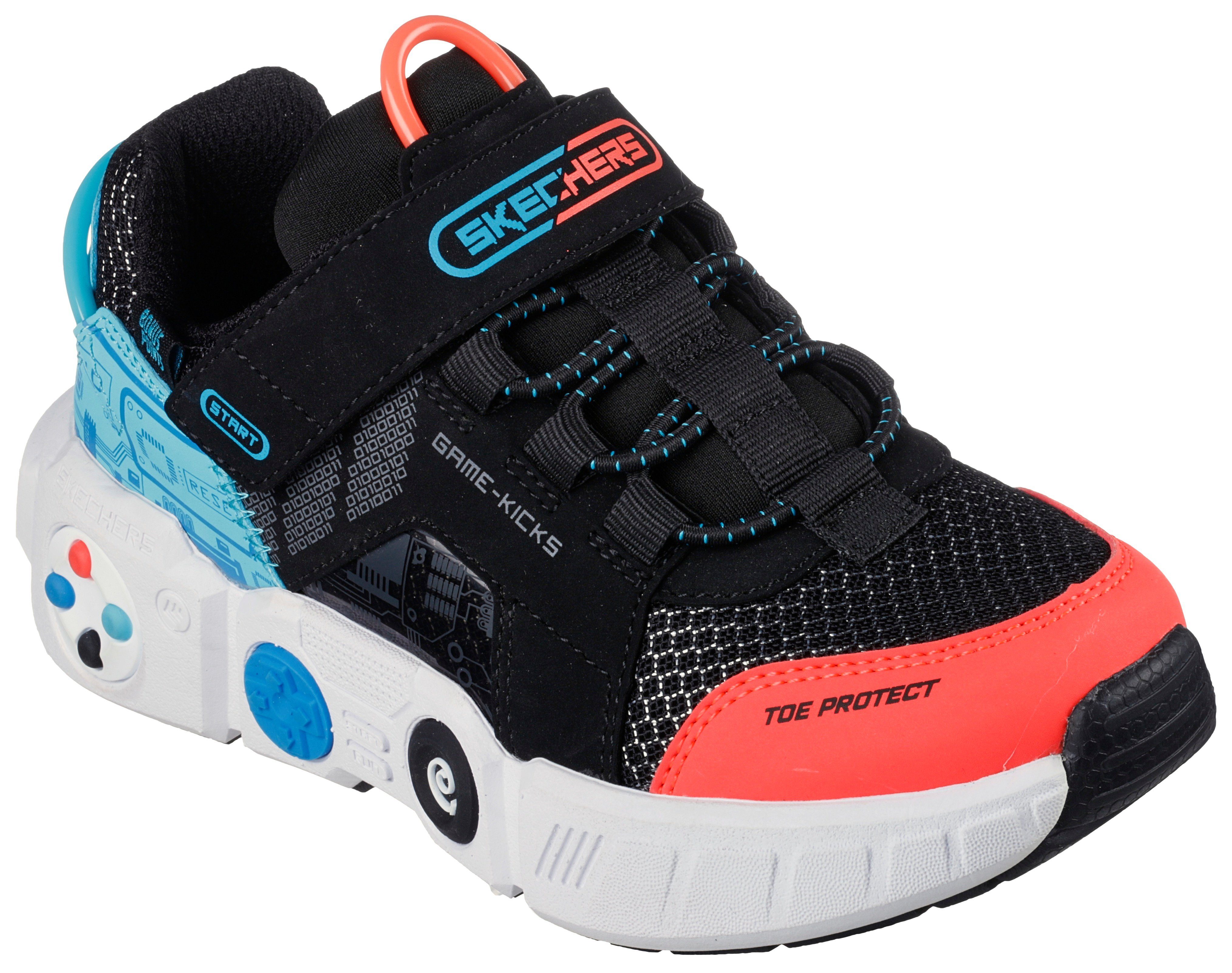 Skechers Kids GAMETRONIX- Sneaker für Maschinenwäsche geeignet