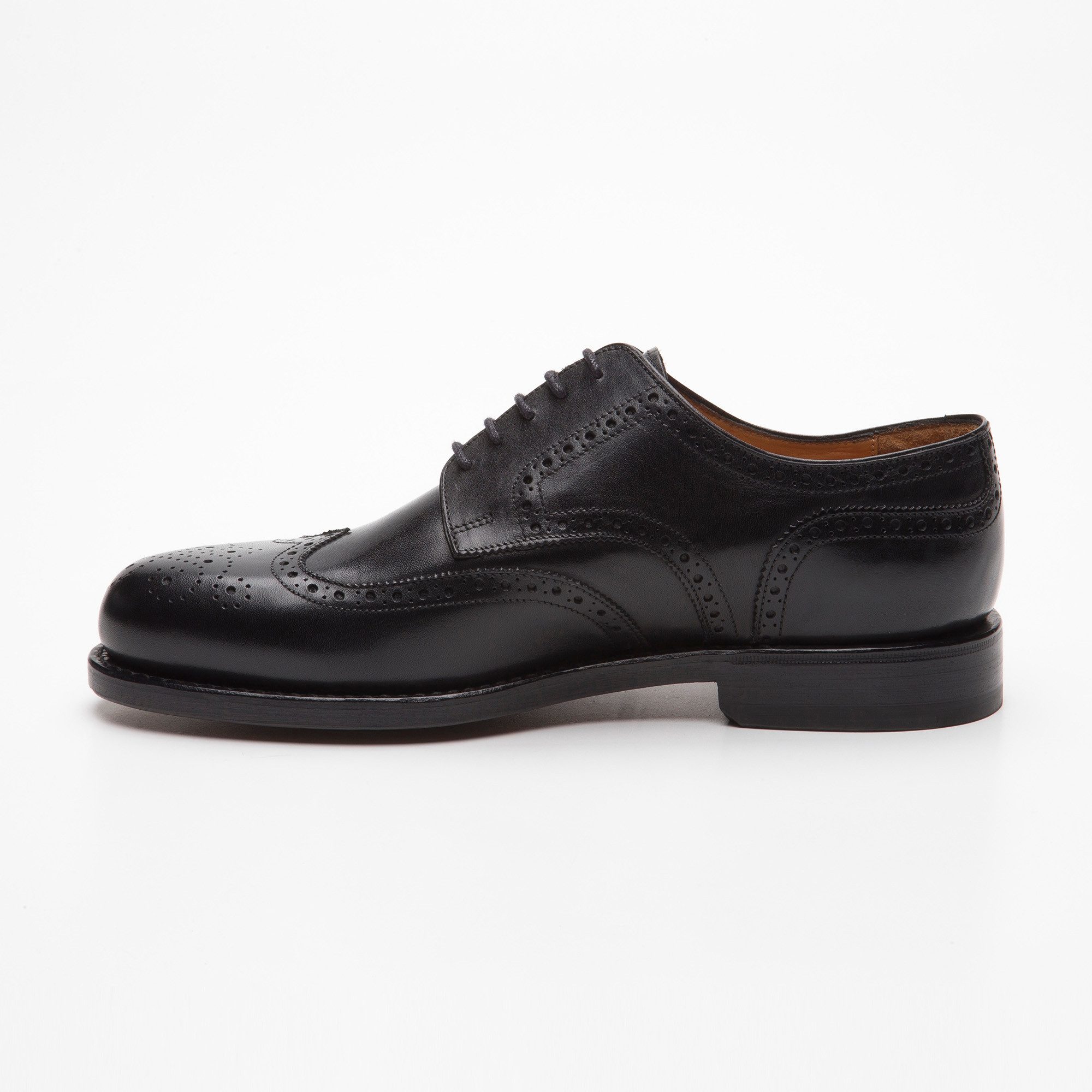 Prime Shoes Prime Shoes LINZ Herren Schnürschuh Budapester Calf Black Schnürschuh – Bild 4 von 5