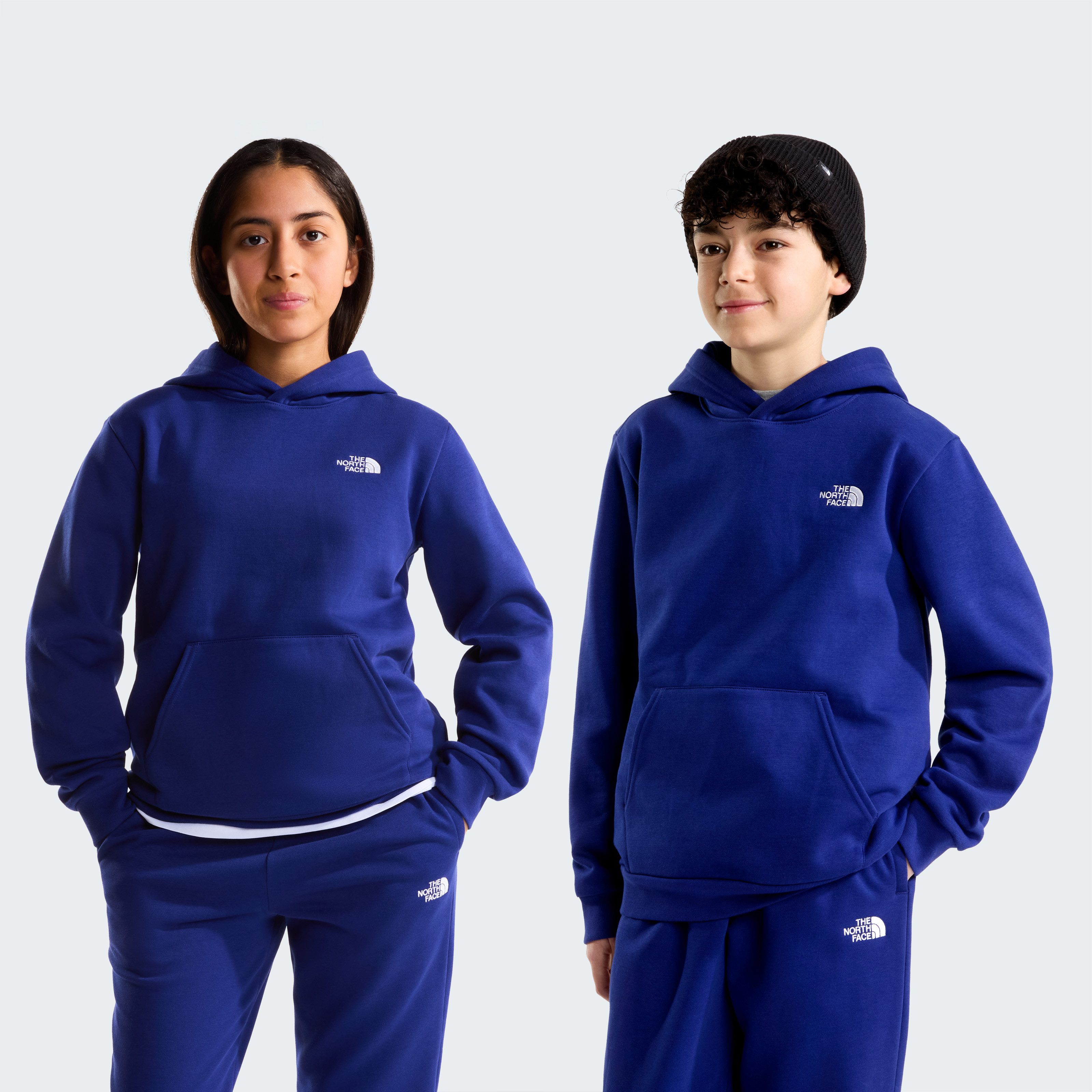 The North Face Kapuzensweatshirt TEEN EVOLUTION SIMPLE DOME PULLOVER HOOD für Jugendliche, mit Kapuze, Langarm, normale Länge
