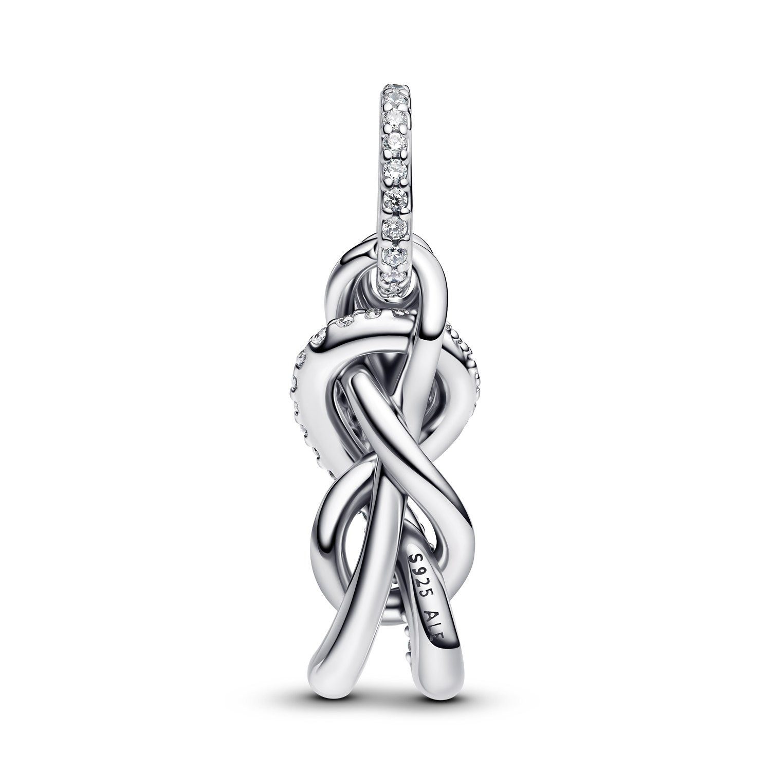 Pandora Kettenanhänger Charm-Silber Pavé Unendlichkeitsknoten günstig online kaufen