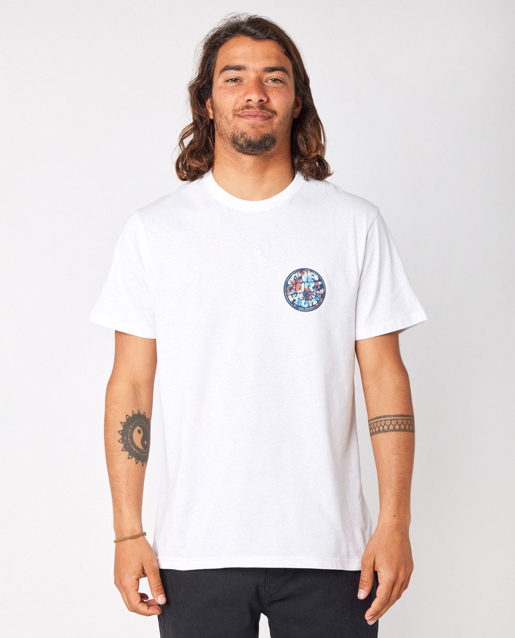 Rip Curl Print-Shirt Passage Kurzärmliges T-Shirt