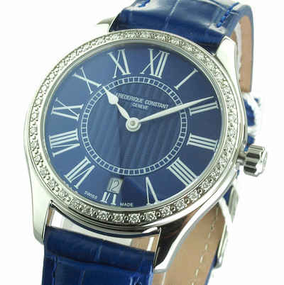 Frederique Constant Luxusuhr Damen Uhr FC-220MN3BD6 Classics Diamond