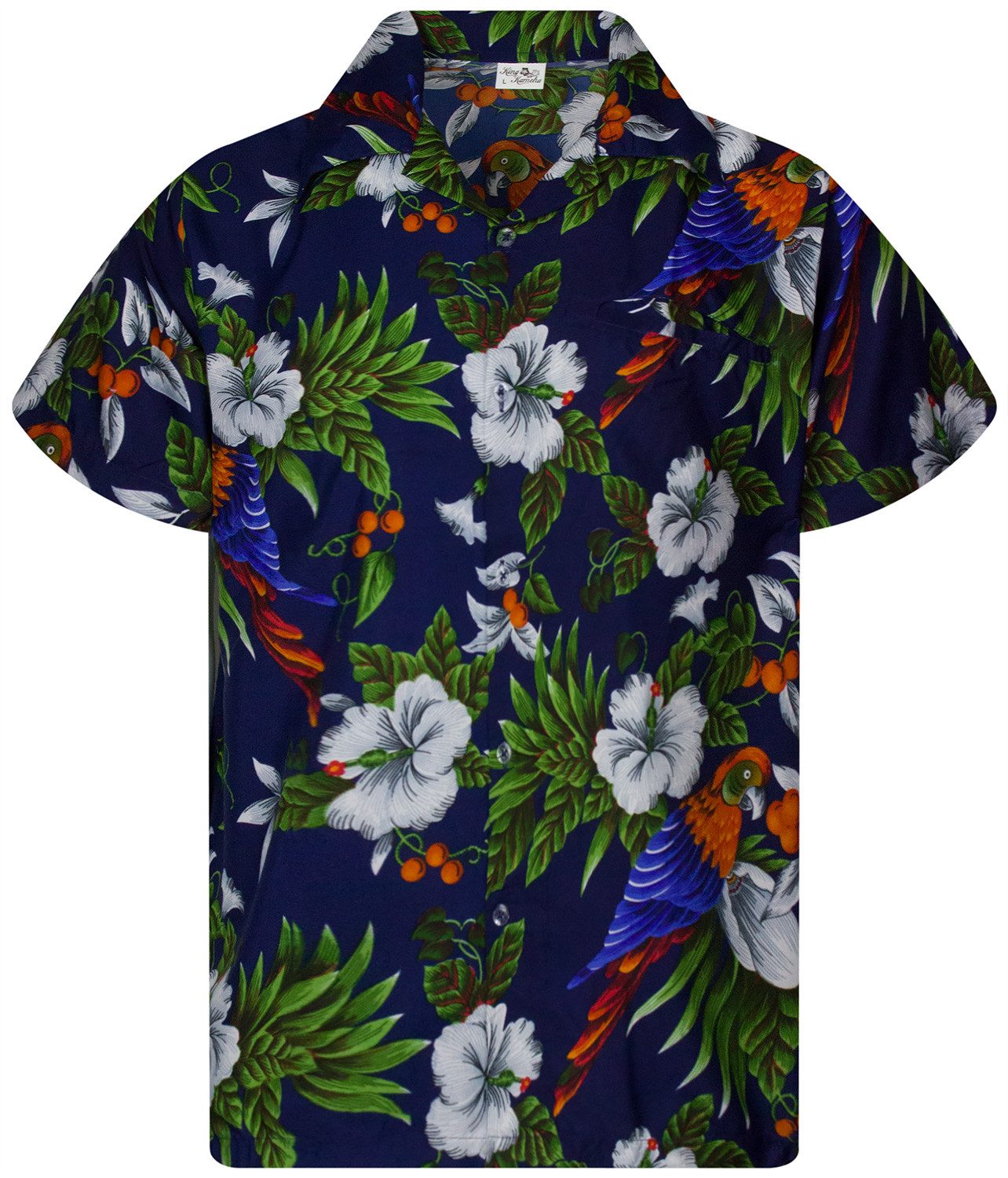 King Kameha Hawaiihemd Cherry Parrot Funky günstig online kaufen