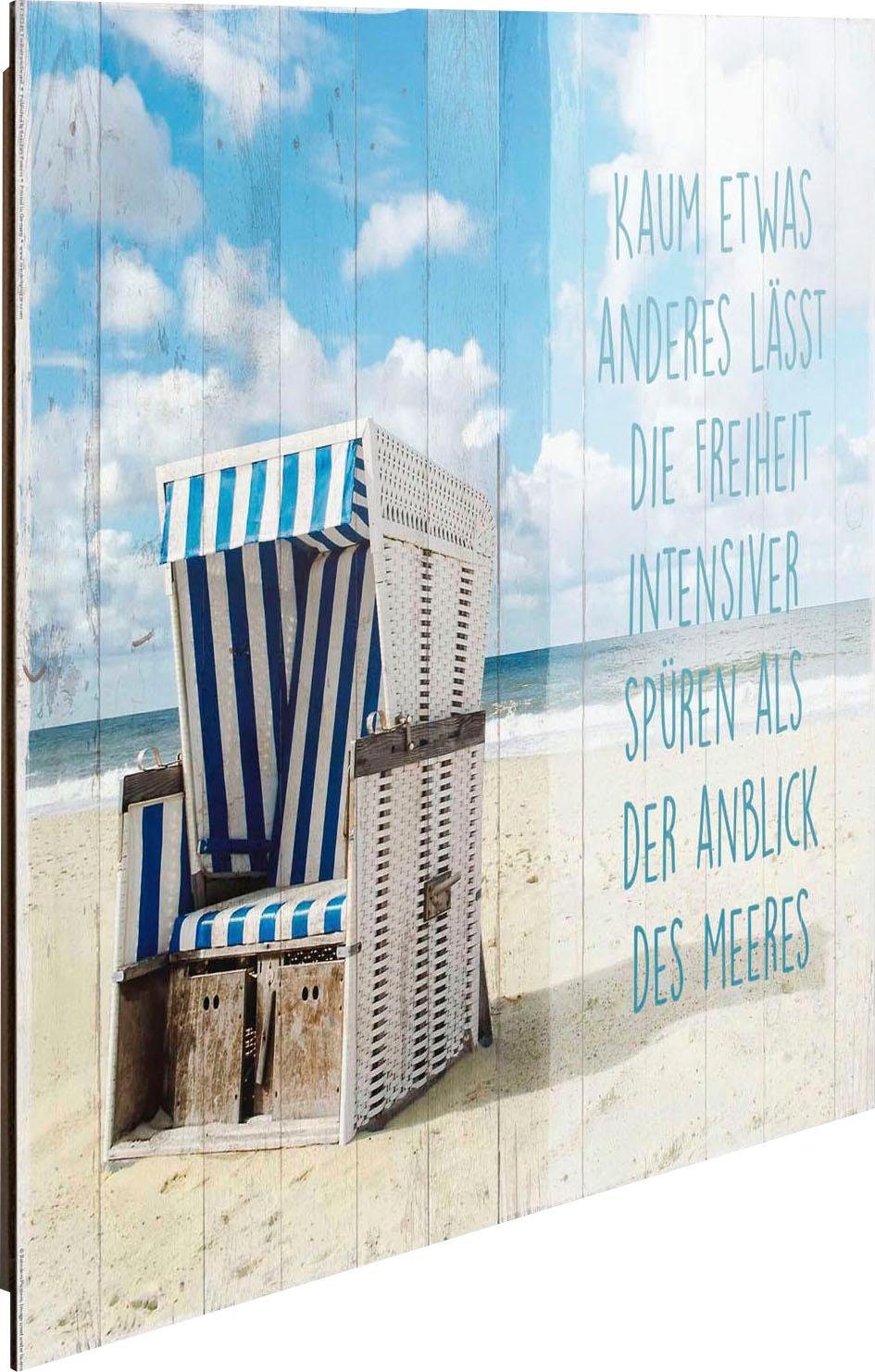 Reinders! Deco-Panel Freiheit am Strand | Kunstdrucke