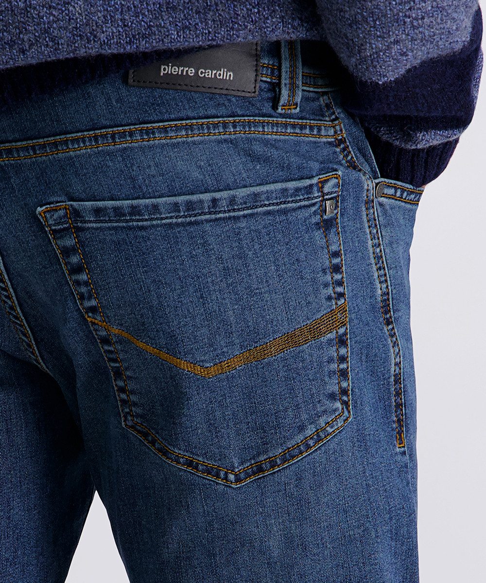 Pierre Cardin 5-Pocket-Jeans PC-Lyon aus Baumwolldenim-Mix mit Stretch – Bild 4 von 5