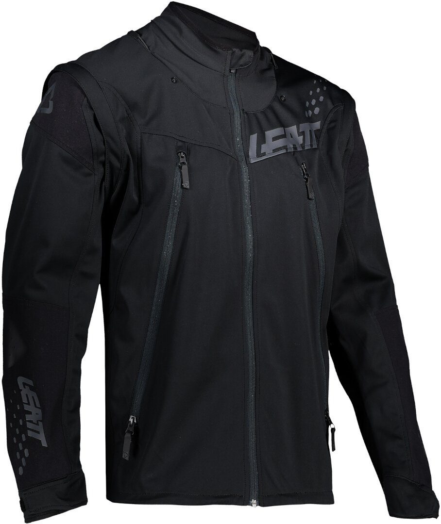 Moto 4.5 Leatt Motorradjacke Lite Motocross Black Jacke