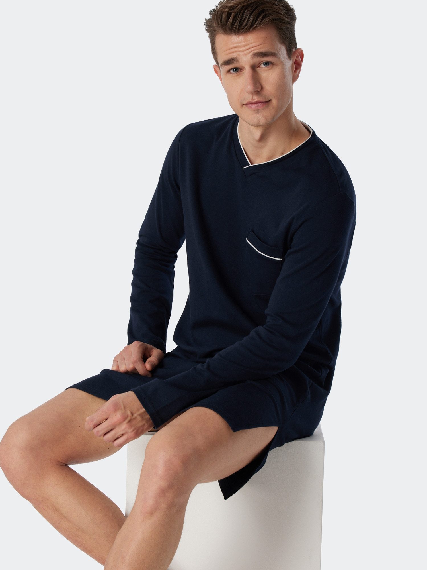 Schiesser Nachthemd Fine Interlock 0 günstig online kaufen