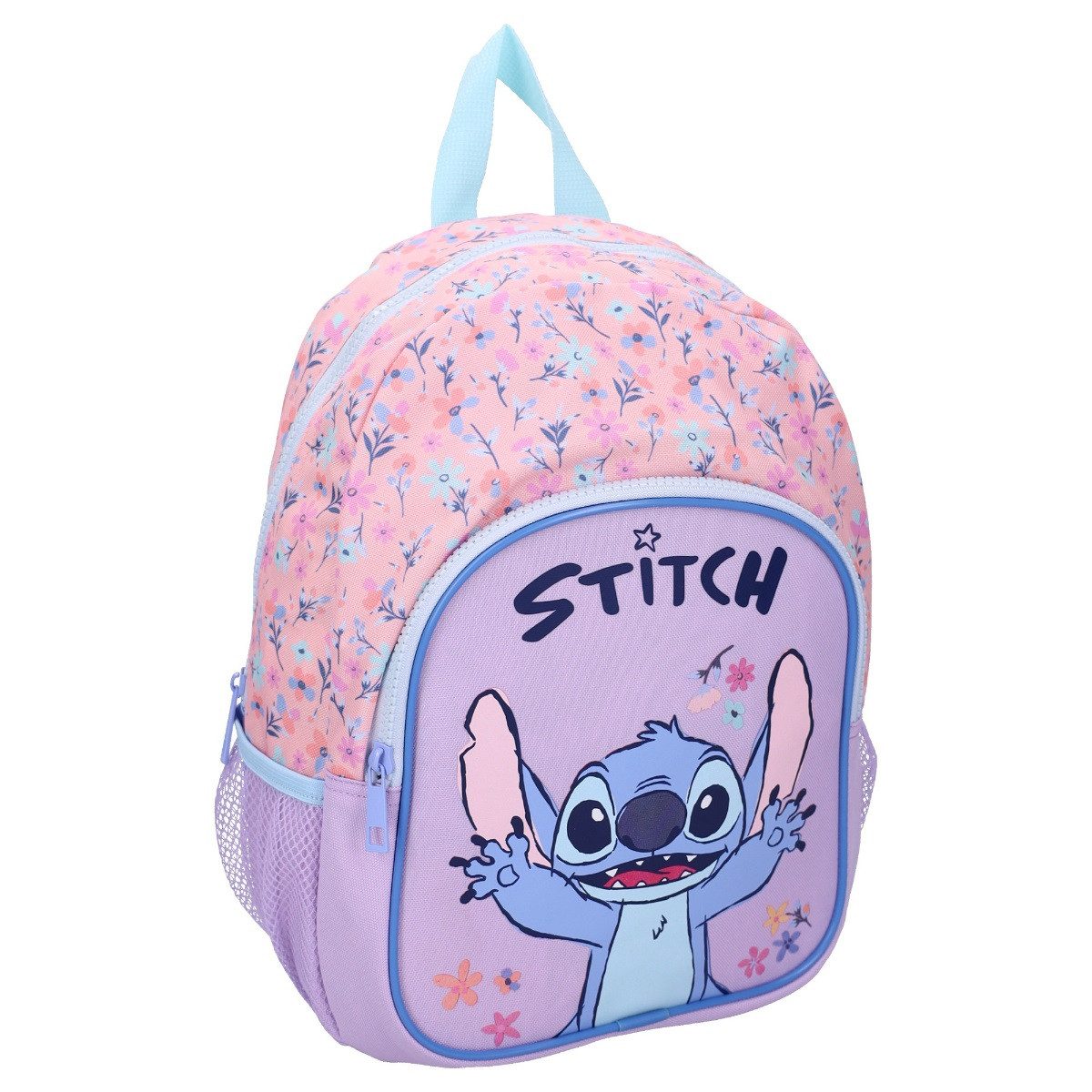 Disney Kinderrucksack Spring Smiles 9,7 L mit 2 Fächern für Kita Schule Freizeit Ausflüge