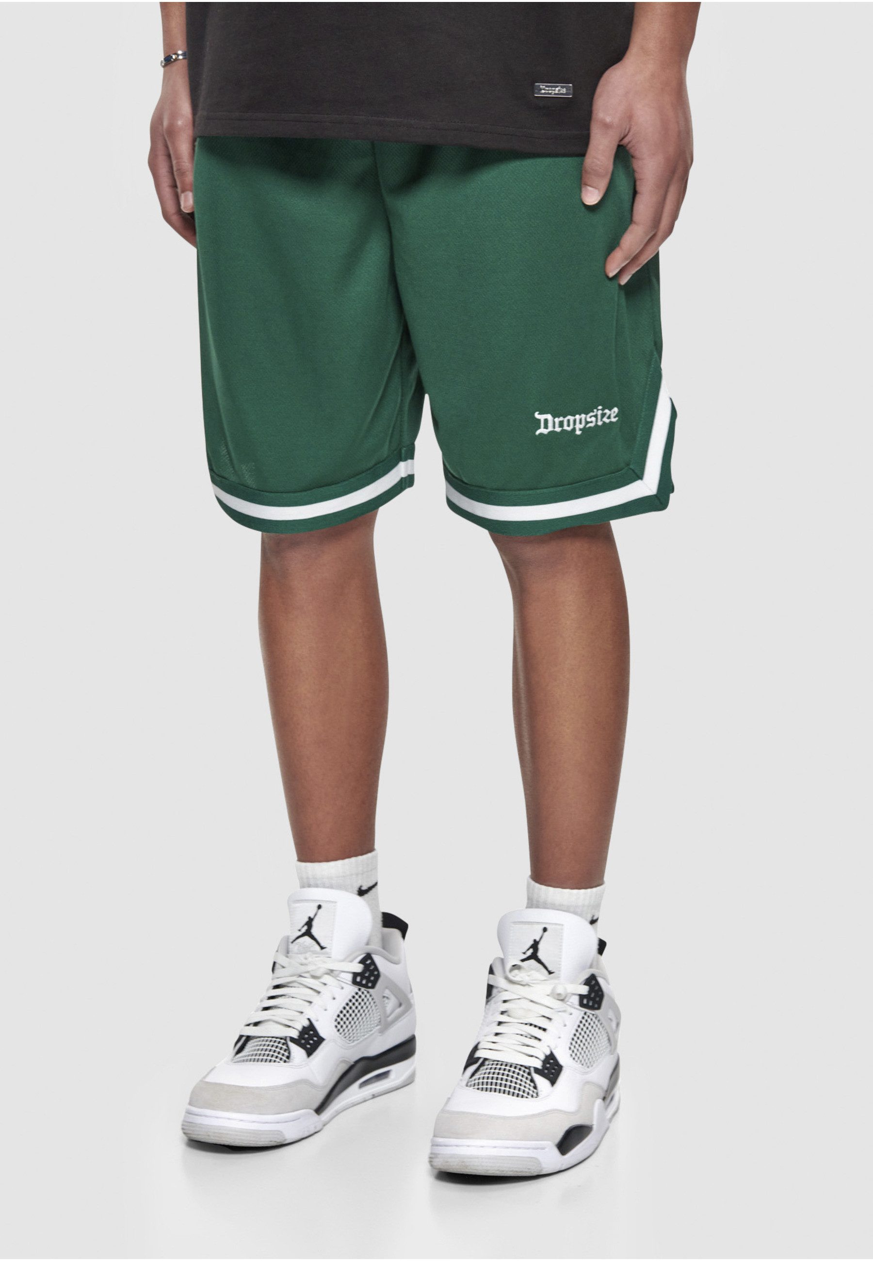 Dropsize Shorts Dropsize Herren Dropsize Logo Mesh Shorts (1-tlg) – Bild 3 von 5