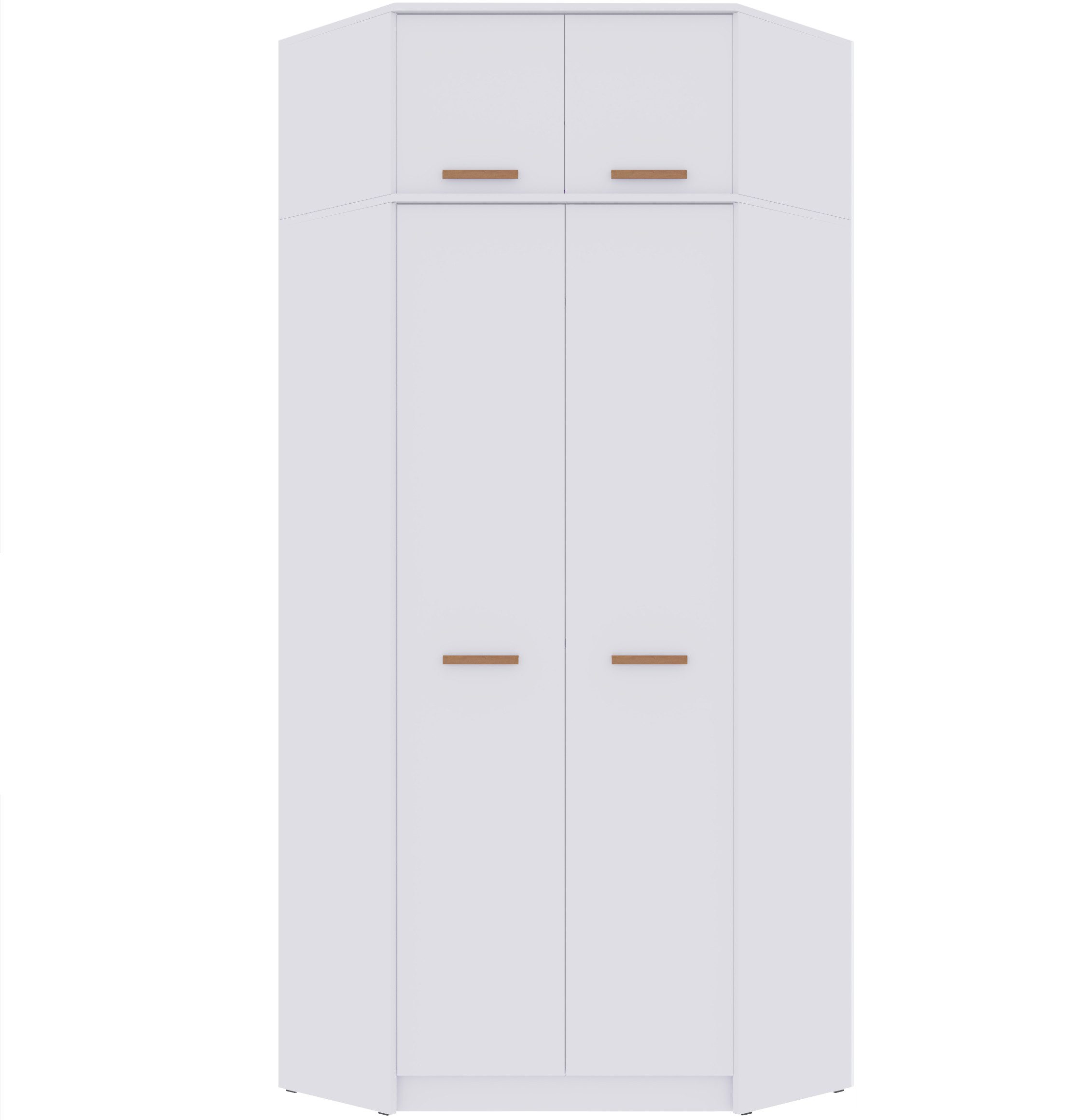 Marmex Möbel Eckschrank GRANT G8+G15N Stauraumschrank mit Schrankaufsatz un günstig online kaufen