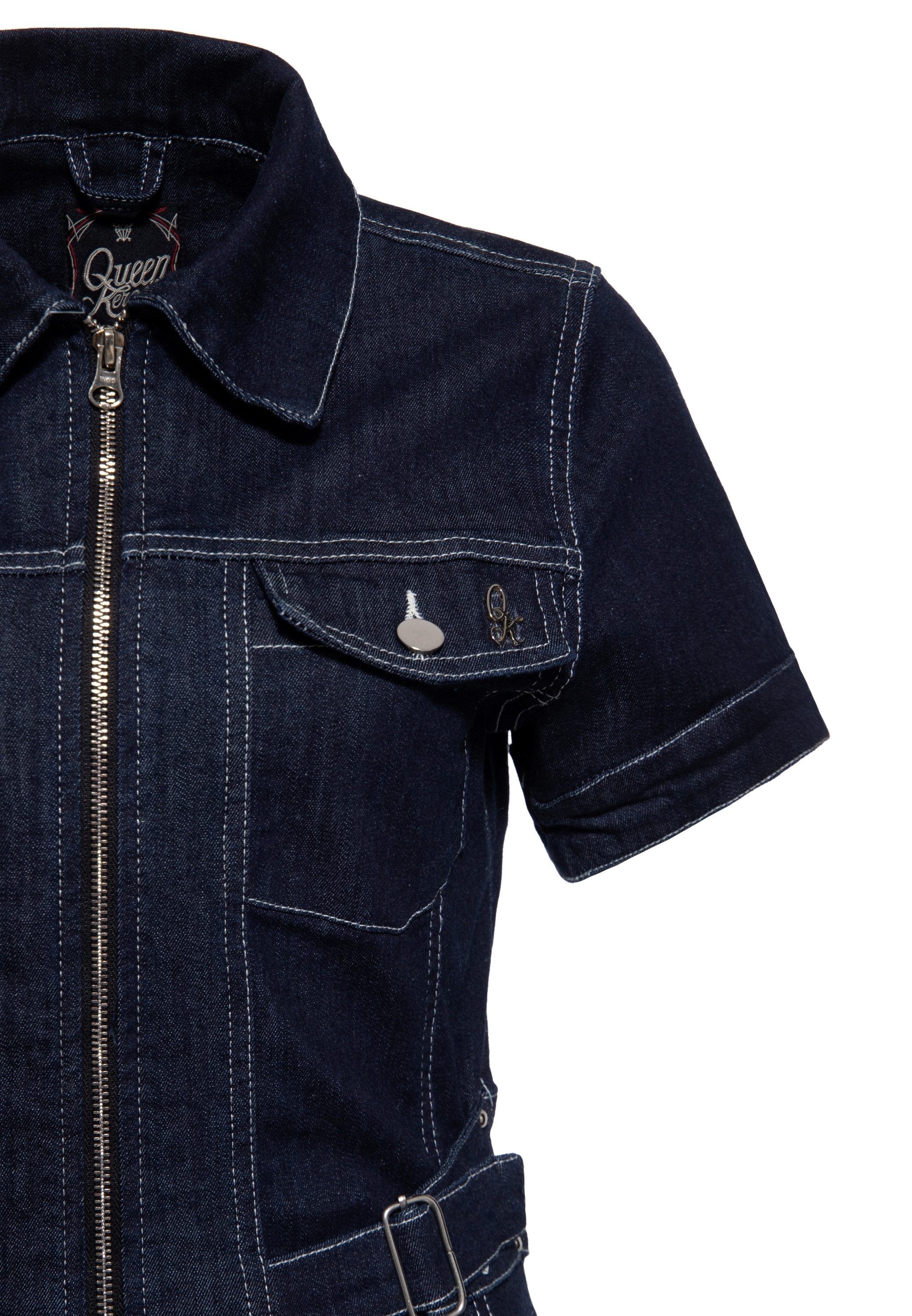 QueenKerosin Etuikleid (1-tlg) im Workwear-Style
