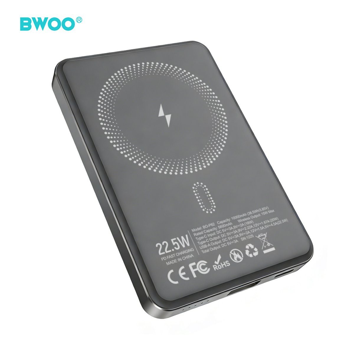 Acezoe Laufband ACEZOE P12 Klappbares elektrisches Laufband (Schwarz und Grau)