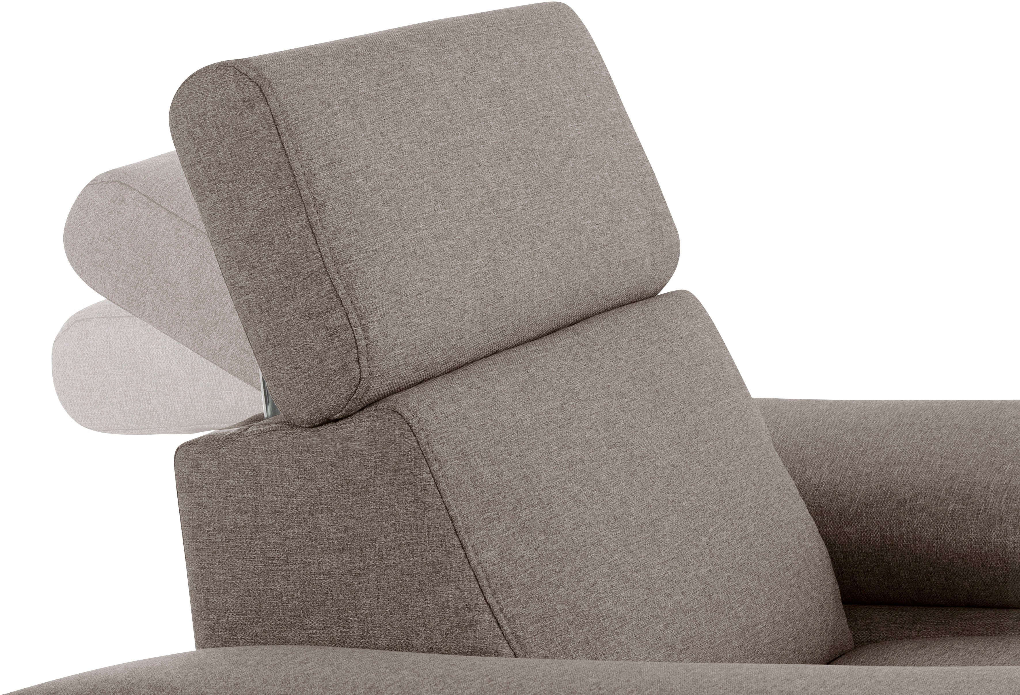 Places of Style Sessel Trapino in Lederoptik Luxus, mit Luxus-Microfaser wahlweise Rückenverstellung