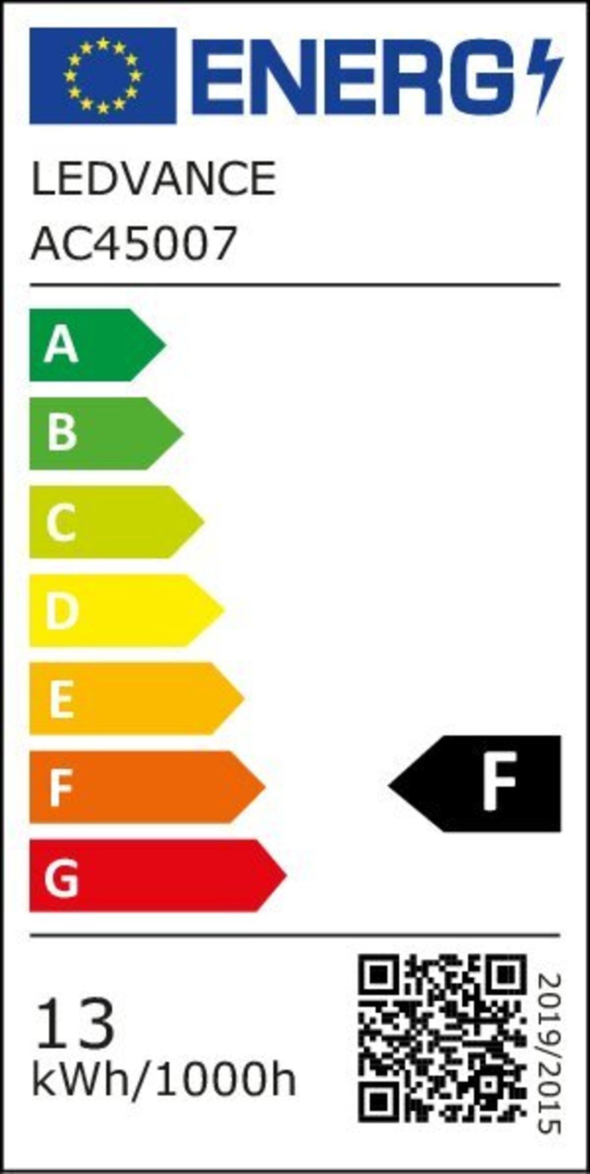 Ledvance Spezialleuchtmittel Ledvance LED-Lampe E27 CLAS A 13W865FR E27