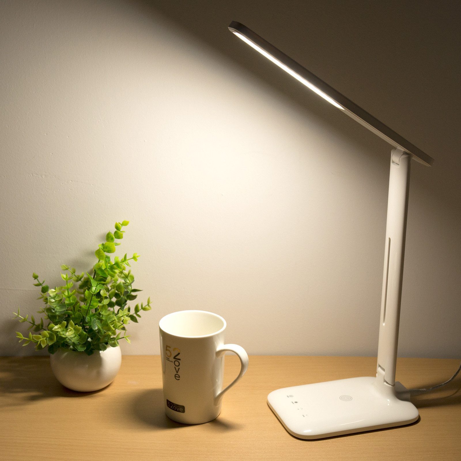 MODFU LED Schreibtischlampe Nachttischlampe Tischlampe Tisch günstig online kaufen