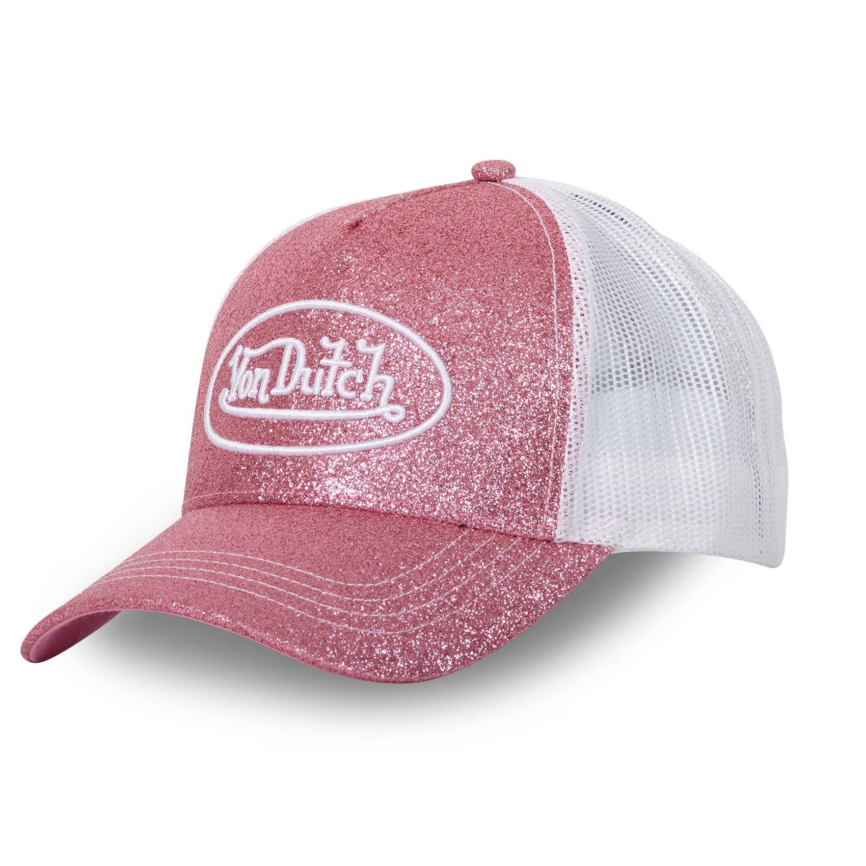 Von Dutch Trucker Cap Von Dutch Originals Trucker Cap - Glitter Women Mesh (Basecap, Meshcap, Trucker Kappe)