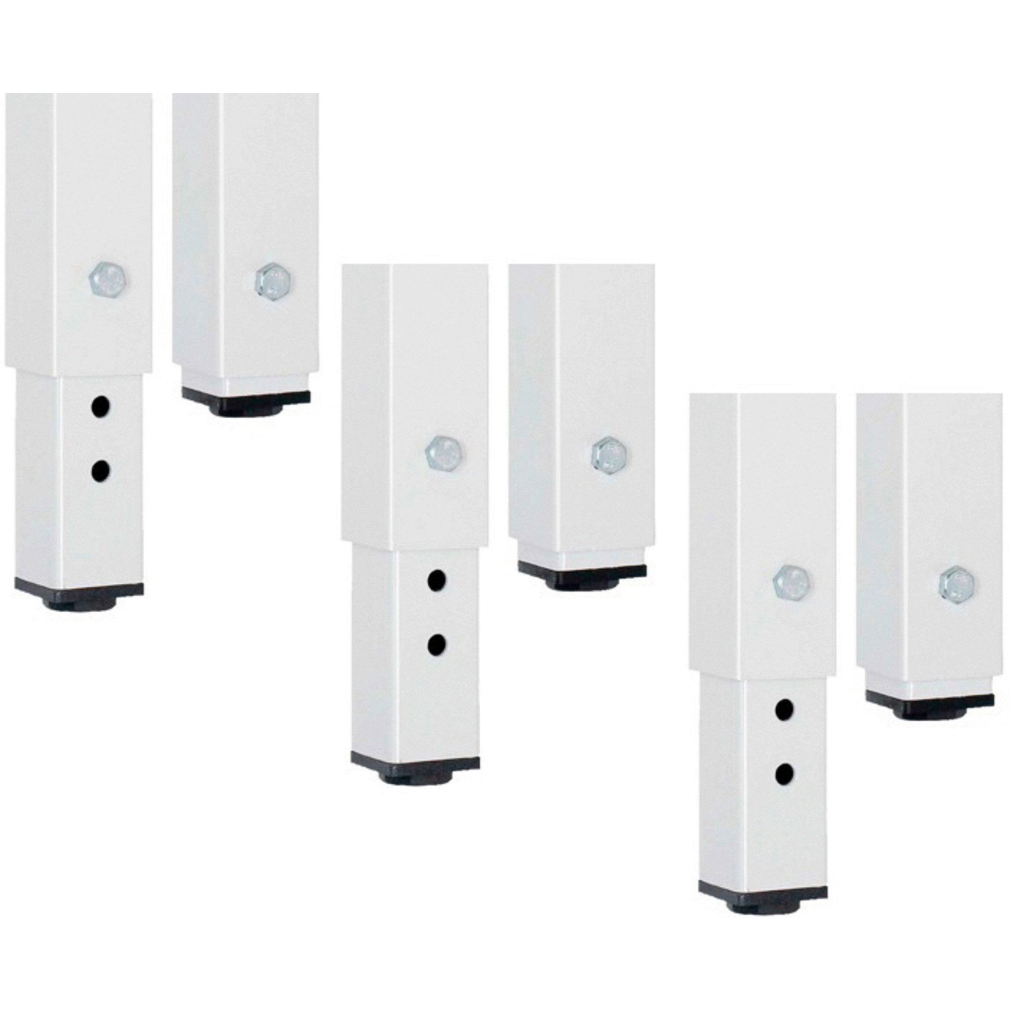 RAU Werkbank Werkbank 2500x900x840-1040mm 2xSchublade-TA lichtgrau/enzianblau