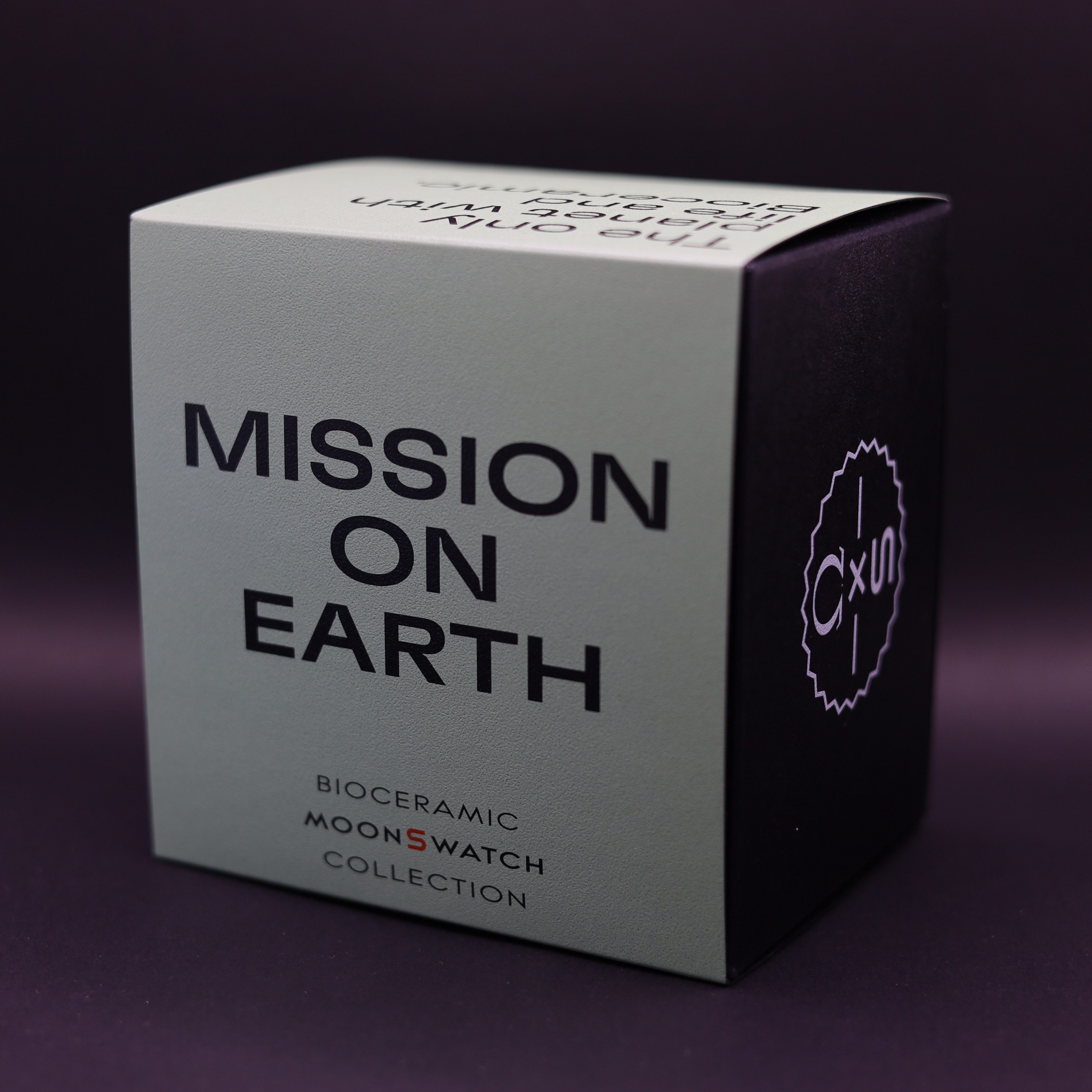 Swatch Chronograph Omega Swatch Bioceramic Moonswatch Mission To Earth