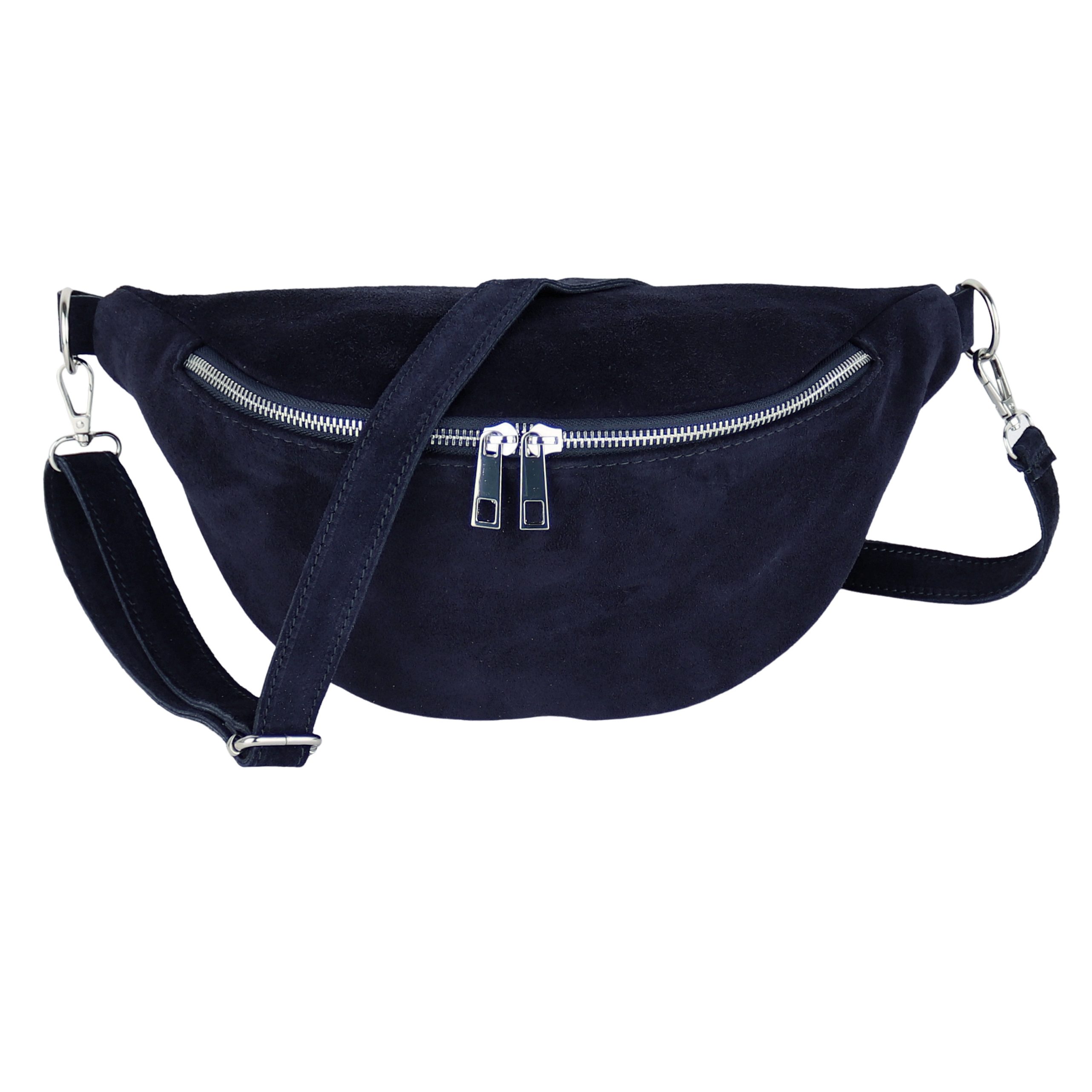 MIRROSI Bauchtasche Damen, Wildleder, Made in Italy, Umhängetasche, Brustta günstig online kaufen