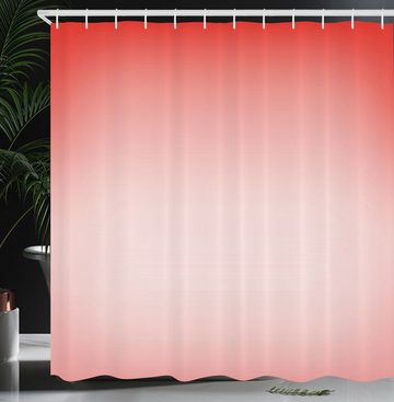 Abakuhaus Duschvorhang Moderner Digitaldruck mit 12 Haken auf Stoff Wasser Resistent Breite 175 cm, Höhe 180 cm, Pfirsich Abstrakt Ombre Feminine