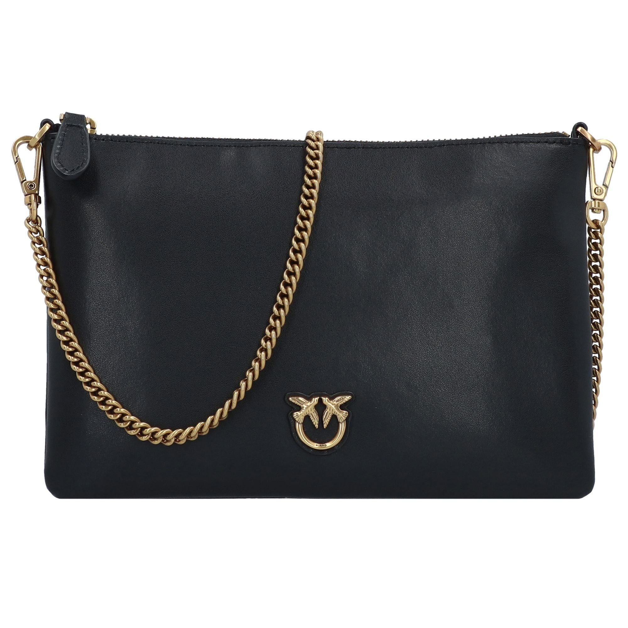 PINKO Clutch Classic, Leder black