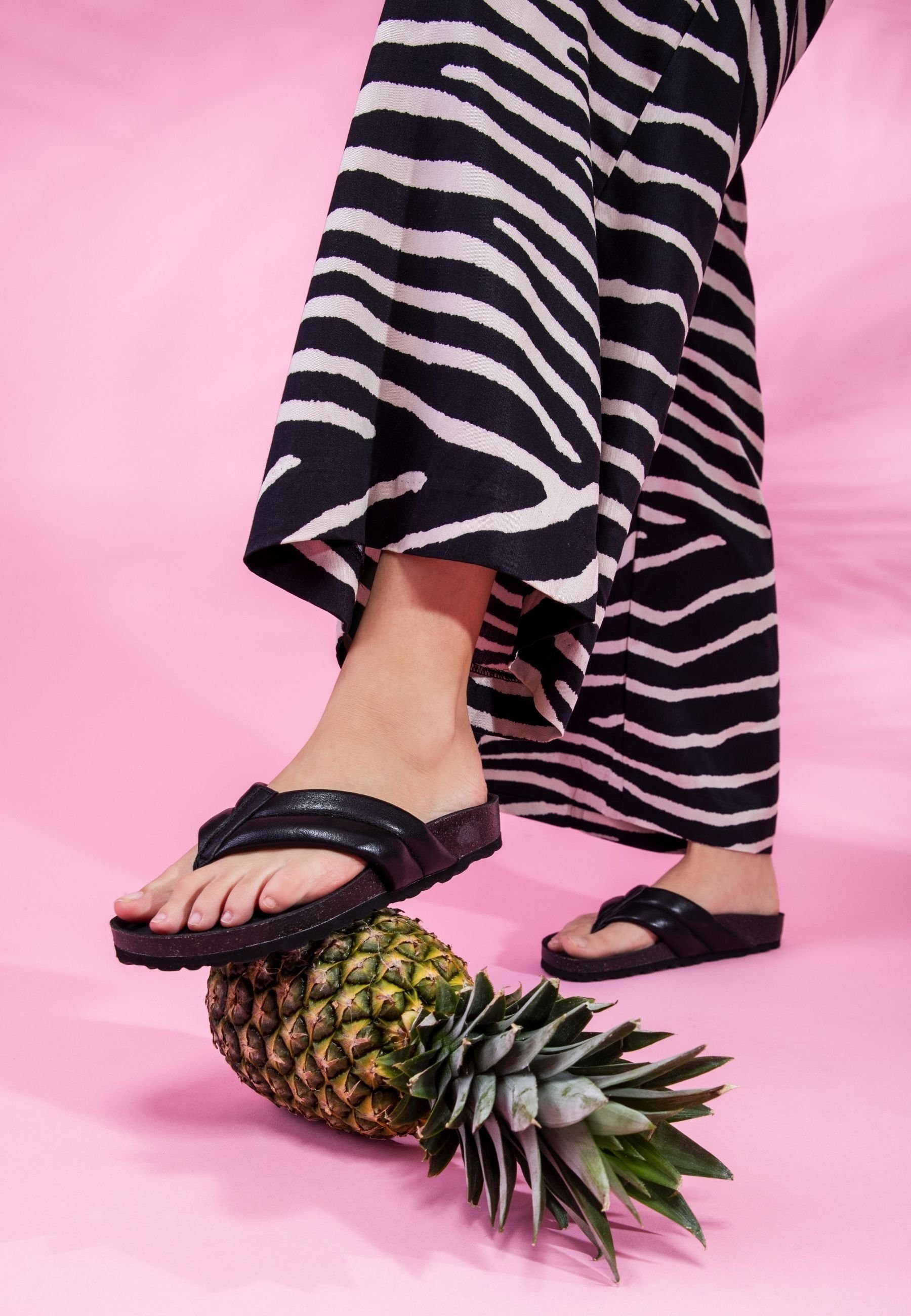 Dr. Brinkmann Pantoletten Pantolette aus echtem Leder