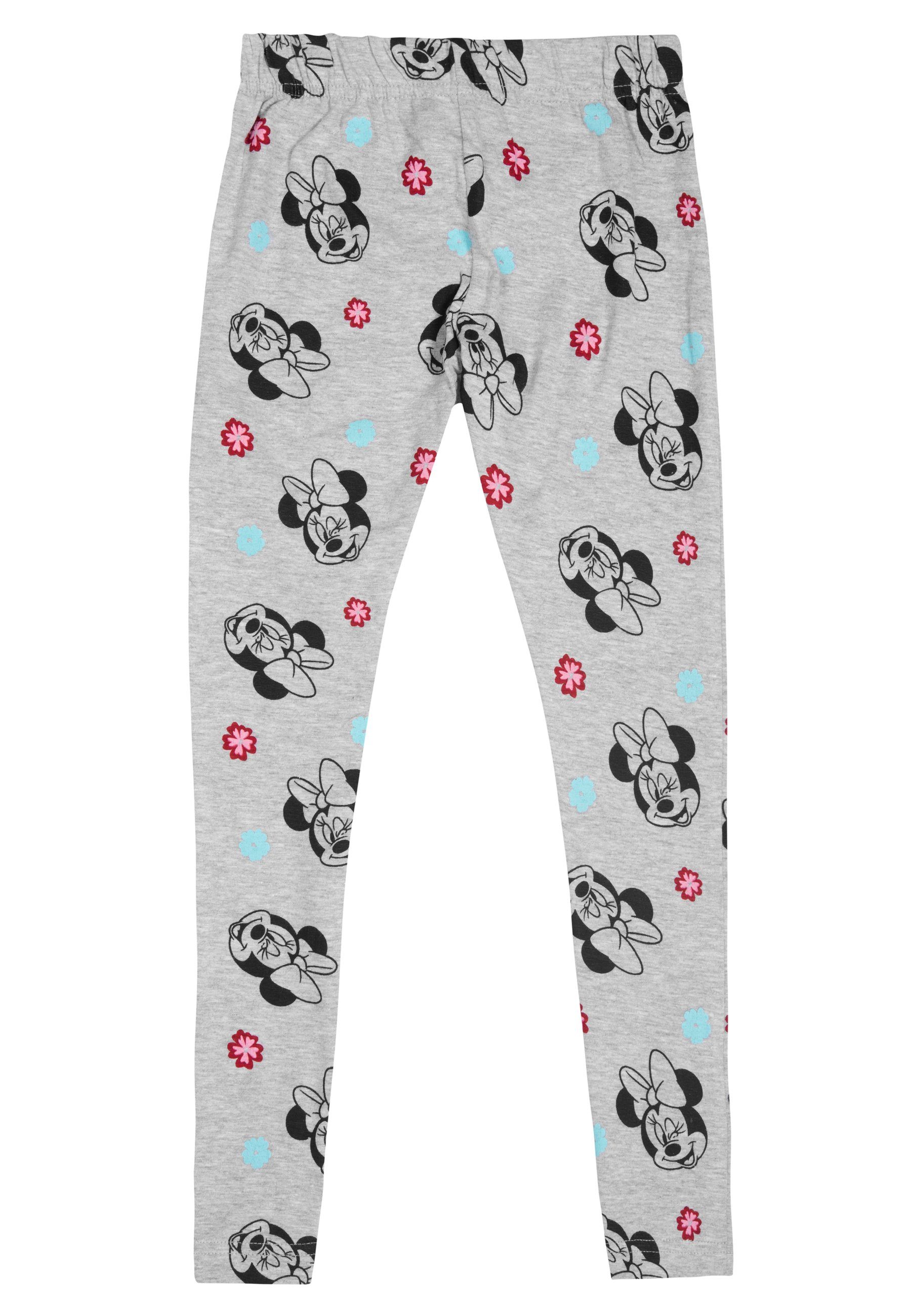 Leggings Disney - Minnie Mouse und Blüten allover