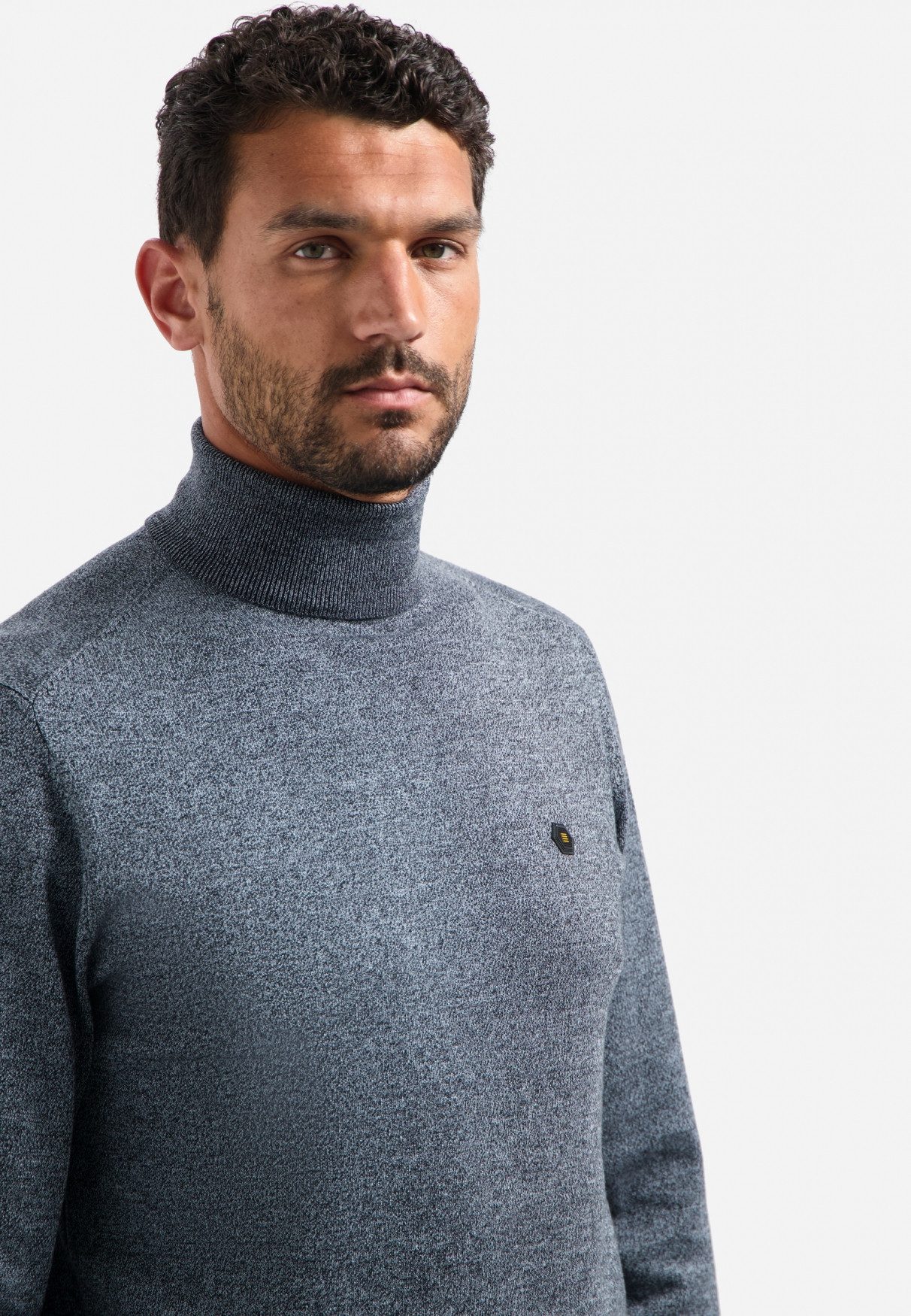 NO EXCESS Rollkragenpullover Pullover Roll Neck