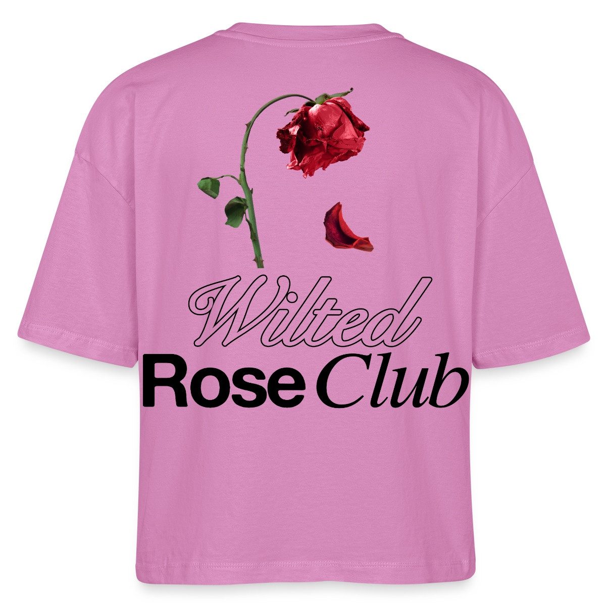 Spreadshirt T-Shirt Vintage Love Streetwear Rose Design Boxy Shirt Damen (1 günstig online kaufen